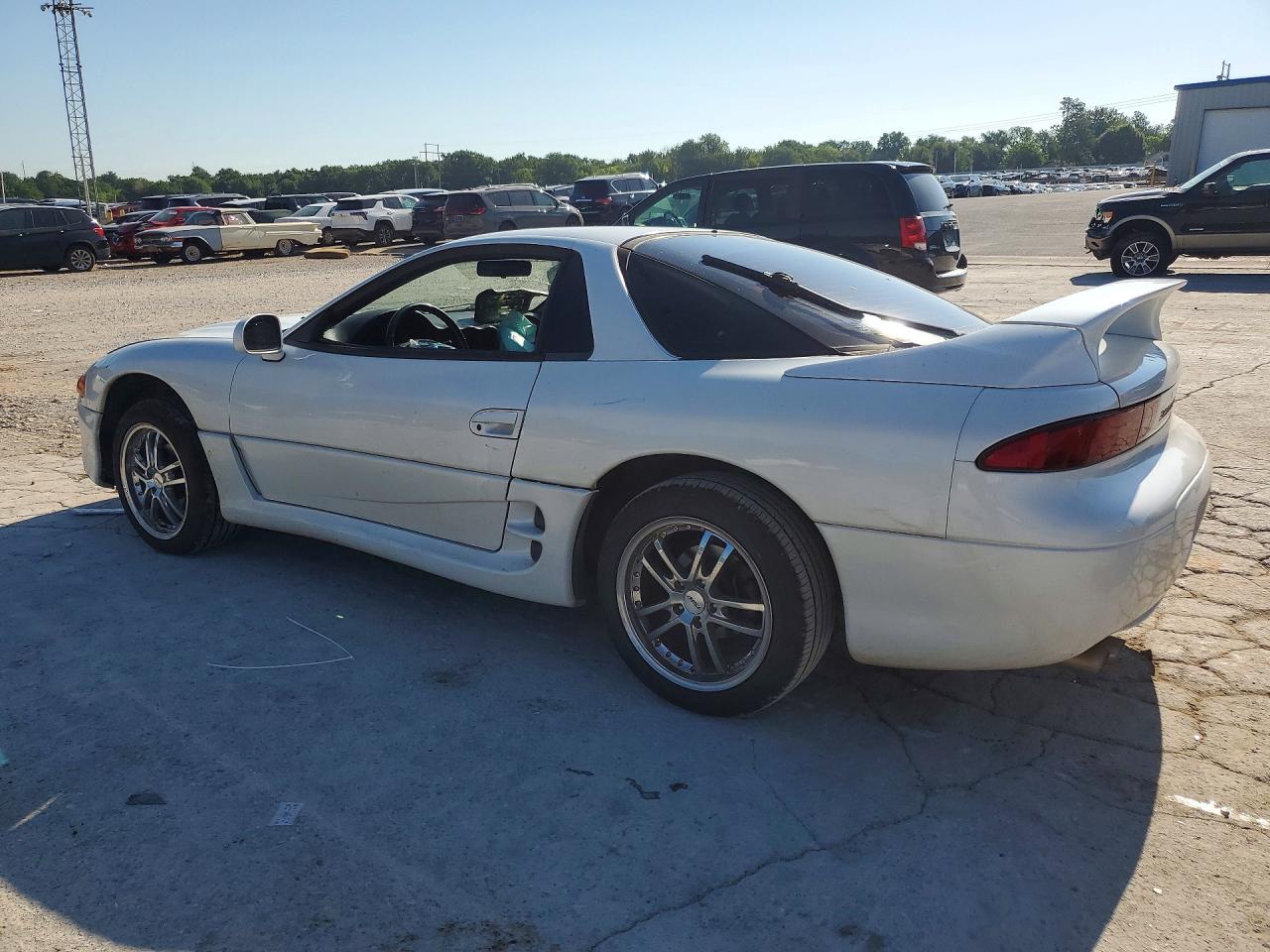 1998 Mitsubishi 3000 Gt White vin: JA3AM44H1WY001053