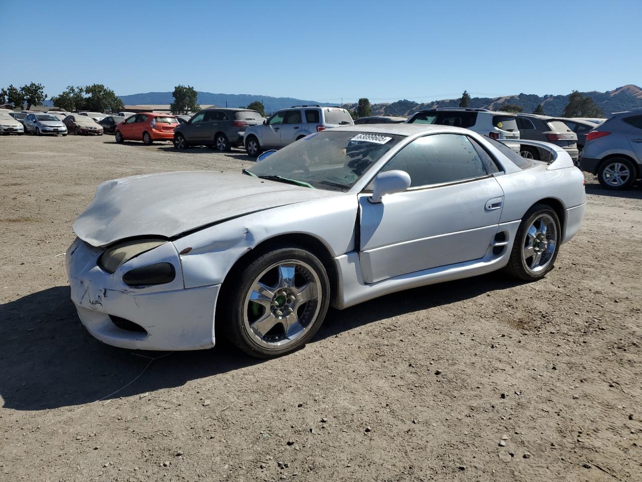 1998 Mitsubishi 3000 Gt    White vin: JA3AM44H2WY000610
