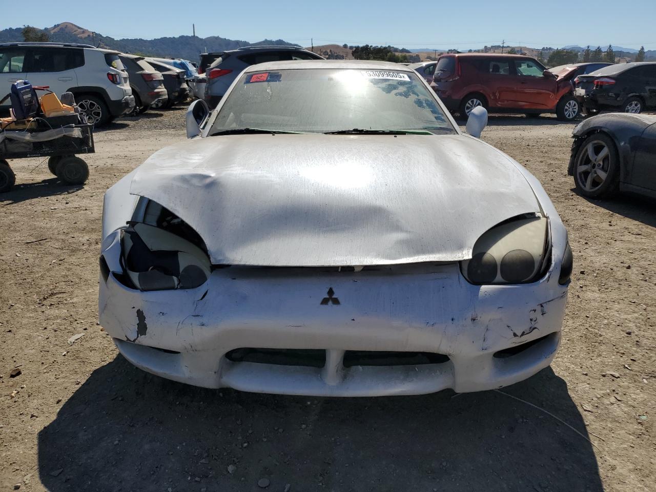 1998 Mitsubishi 3000 Gt    White vin: JA3AM44H2WY000610