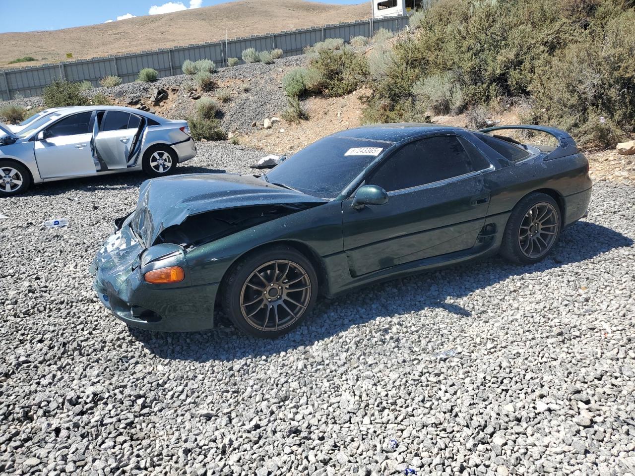 1998 Mitsubishi 3000 Gt Green vin: JA3AM44H2WY004088