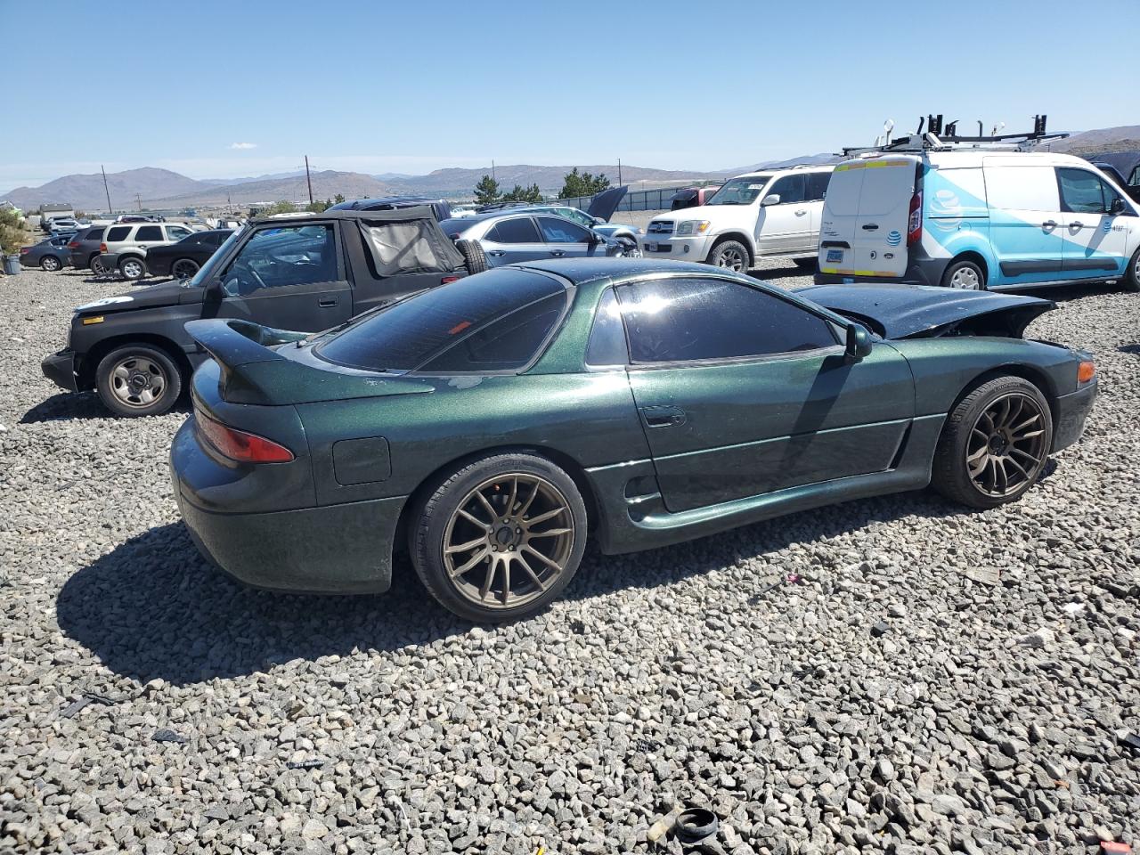 1998 Mitsubishi 3000 Gt Зеленый vin: JA3AM44H2WY004088