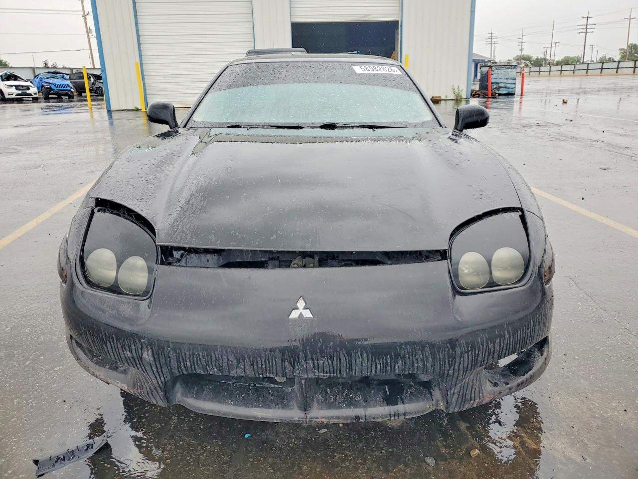 1997 Mitsubishi 3000 Gt Black vin: JA3AM44H3VY006379