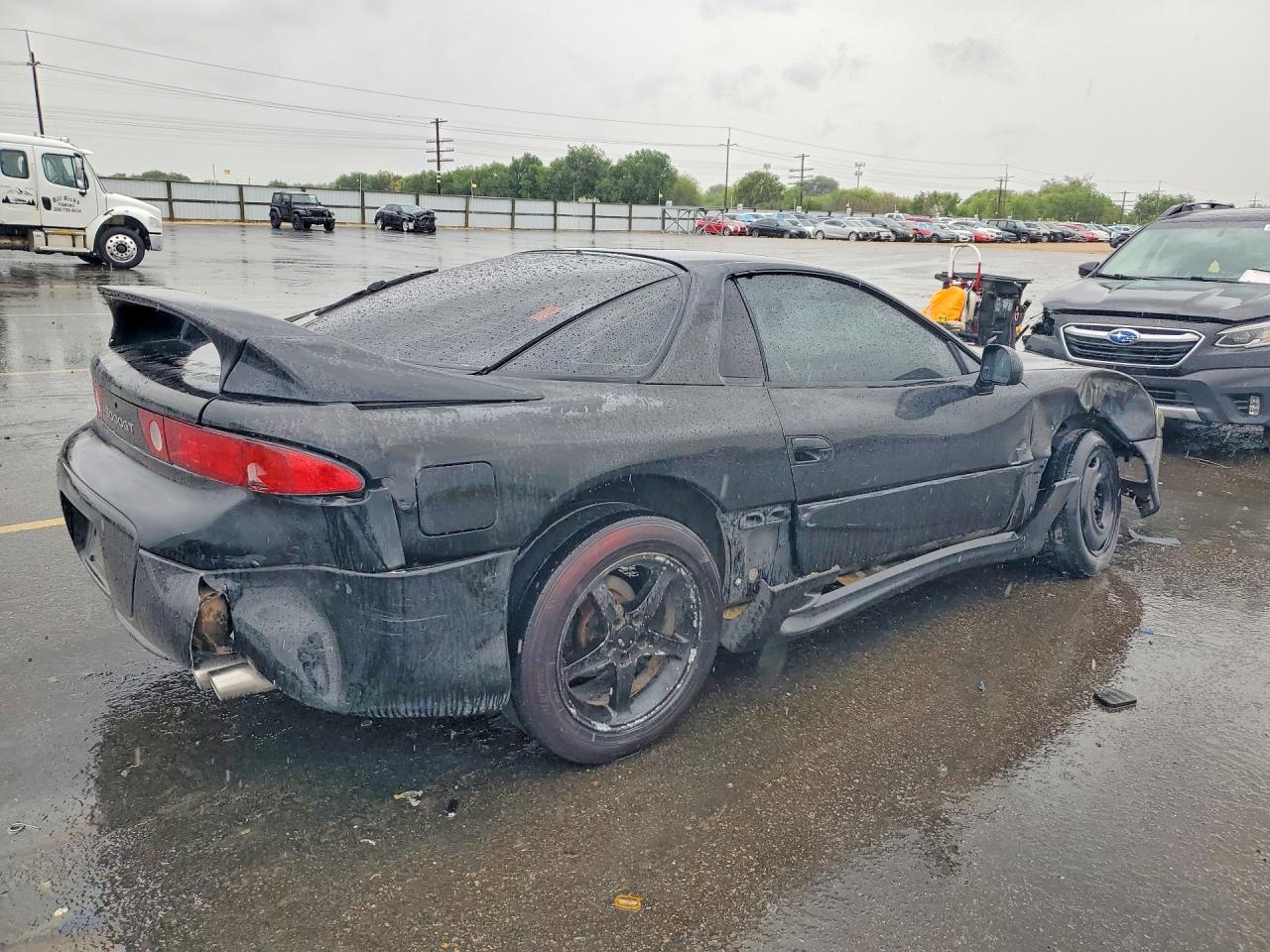 1997 Mitsubishi 3000 Gt Black vin: JA3AM44H3VY006379