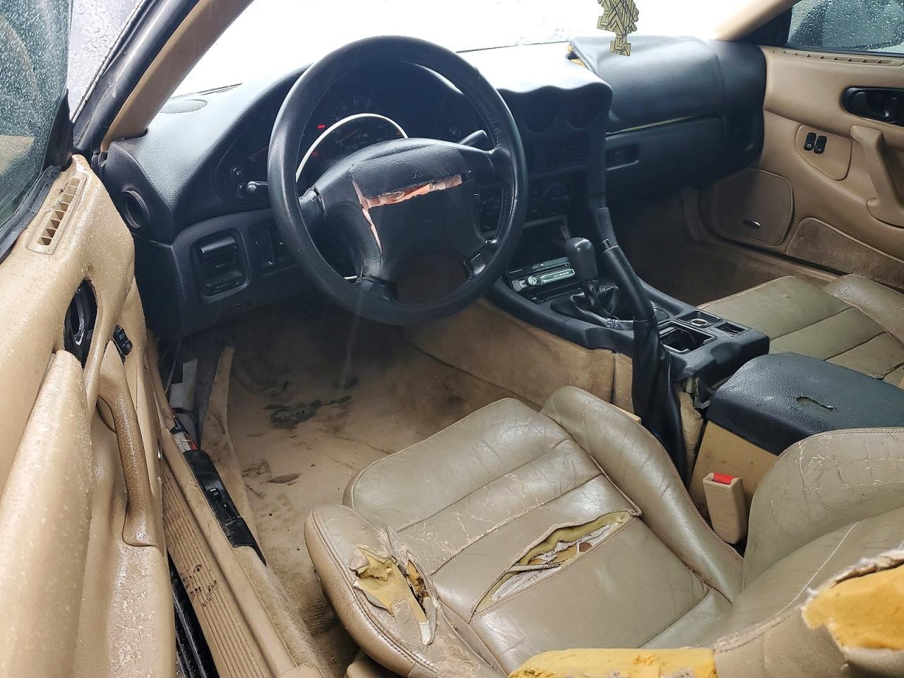 1997 Mitsubishi 3000 Gt Black vin: JA3AM44H3VY006379