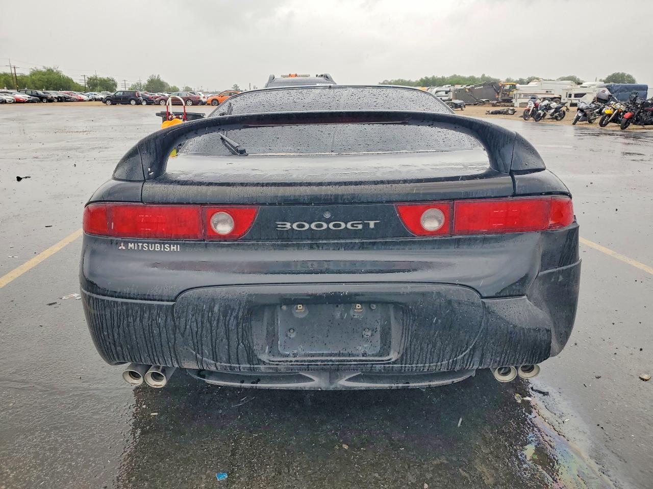 1997 Mitsubishi 3000 Gt Black vin: JA3AM44H3VY006379
