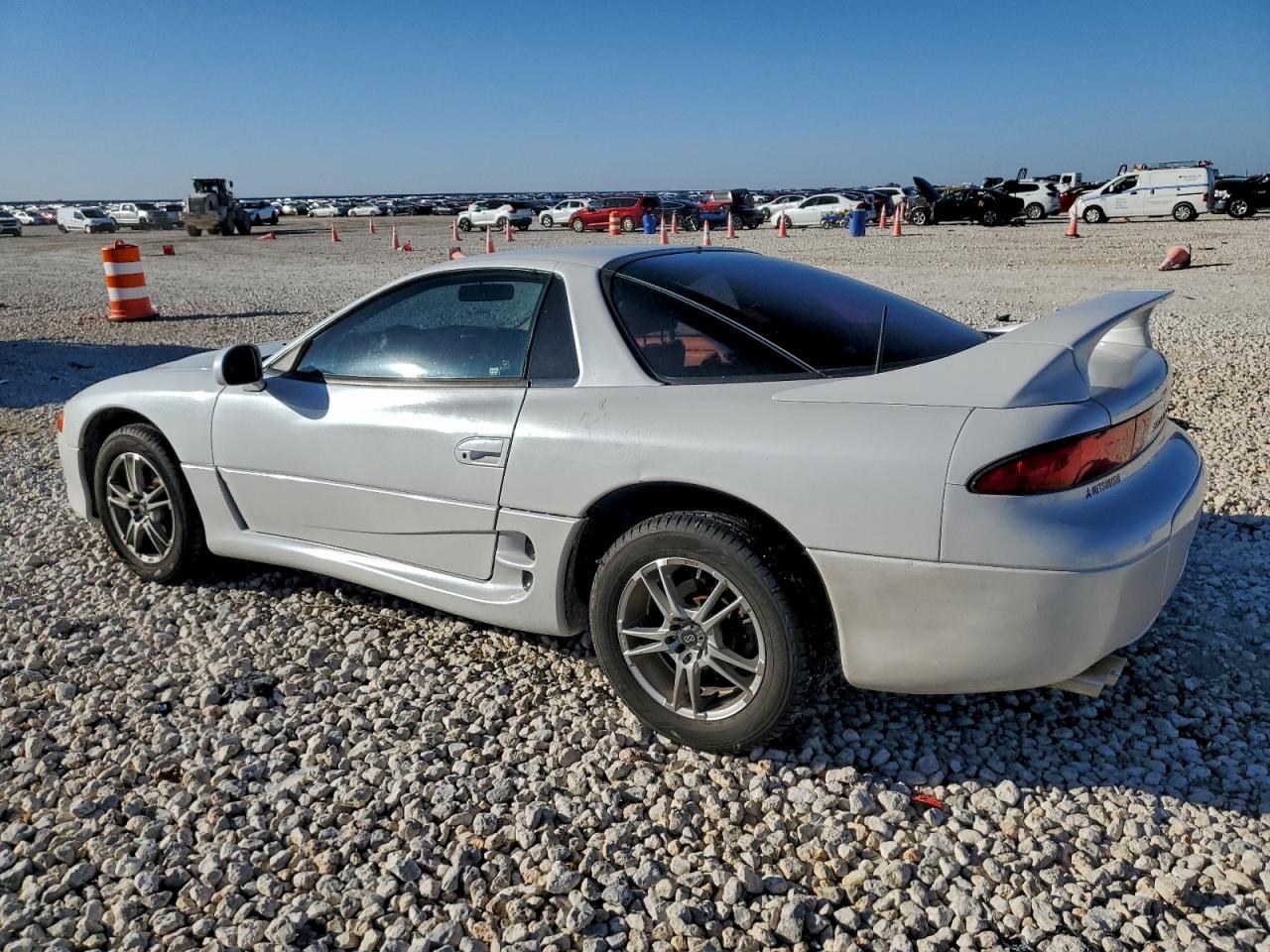 1998 Mitsubishi 3000 Gt White vin: JA3AM44H3WY000728