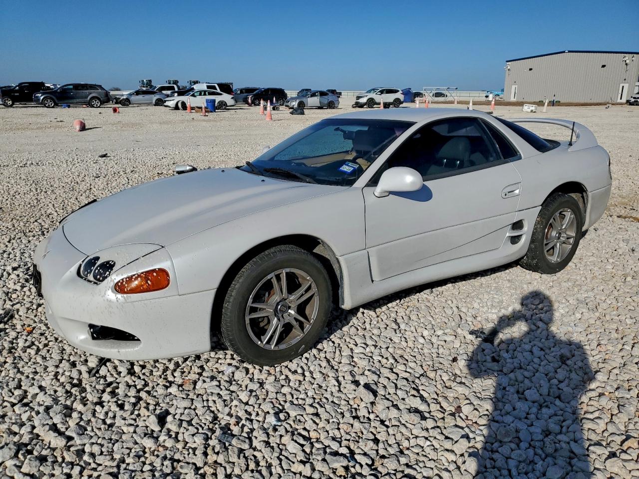 1998 Mitsubishi 3000 Gt White vin: JA3AM44H3WY000728