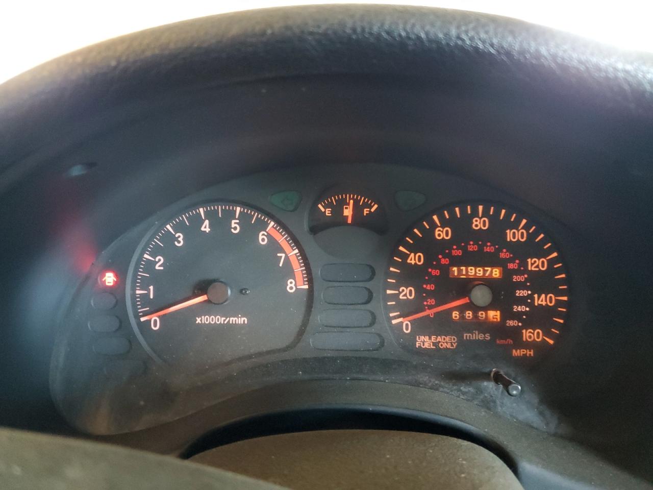 1998 Mitsubishi 3000 Gt  White vin: JA3AM44H3WY001622