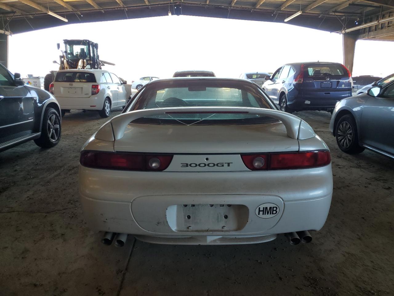 1998 Mitsubishi 3000 Gt  White vin: JA3AM44H3WY001622