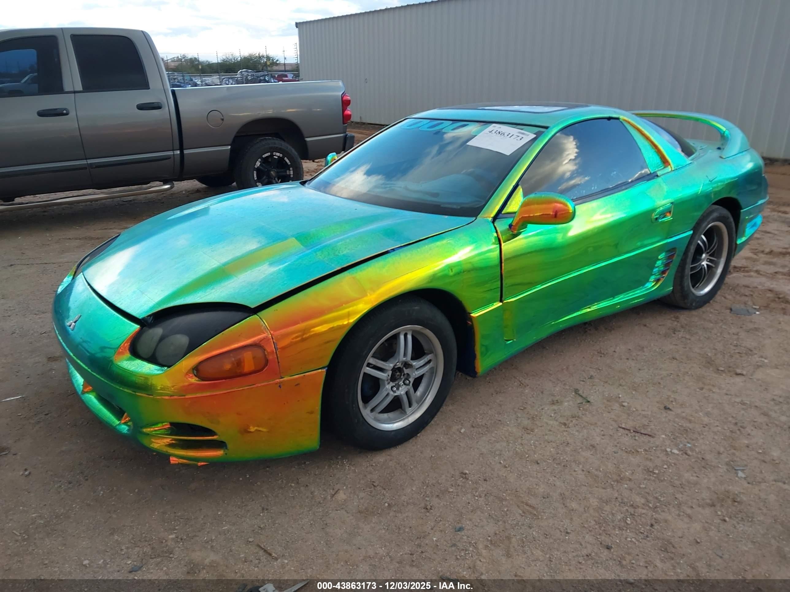 1998 Mitsubishi 3000 Gt   Green vin: JA3AM44H3WY003046
