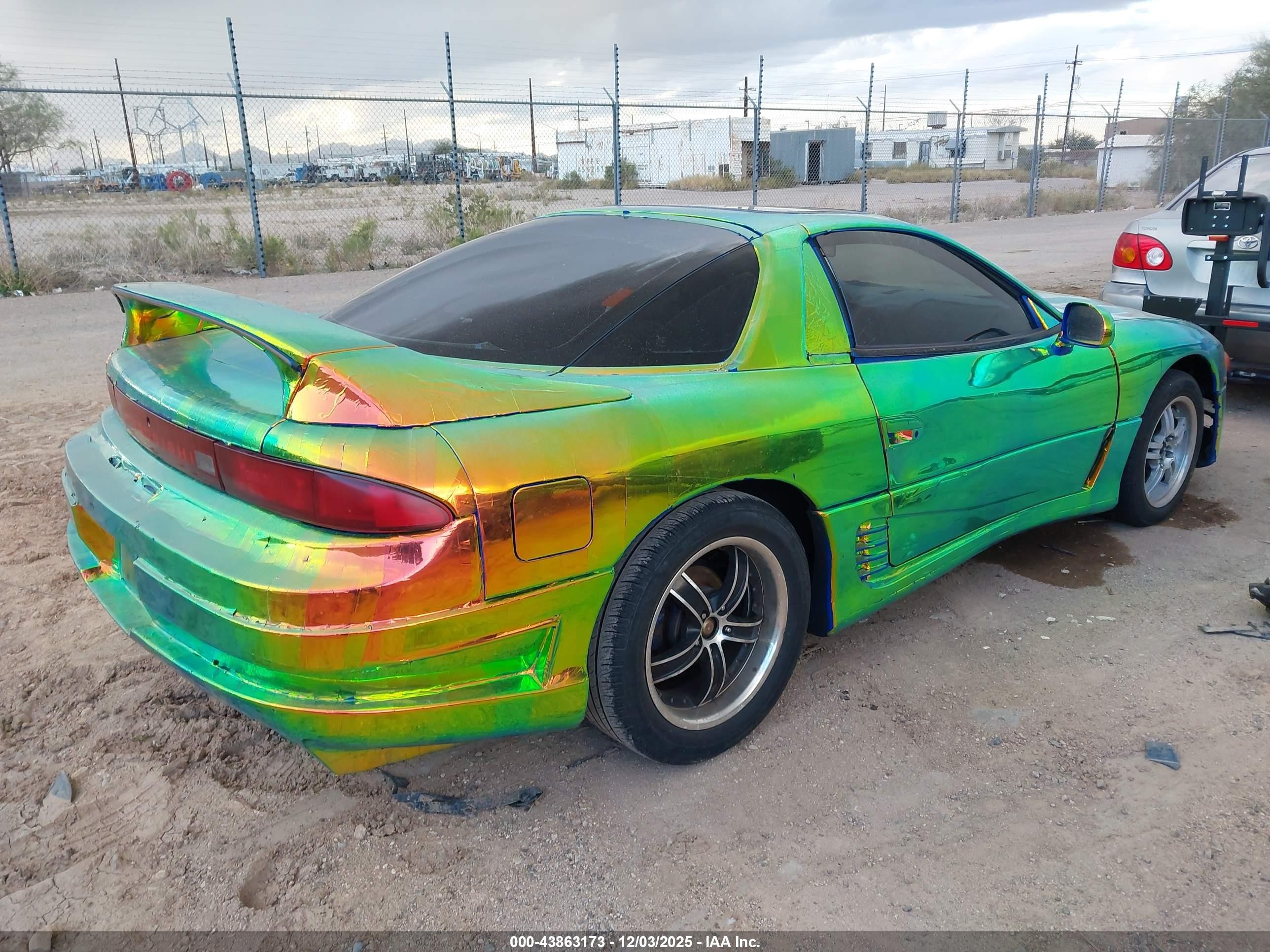 1998 Mitsubishi 3000 Gt   Green vin: JA3AM44H3WY003046