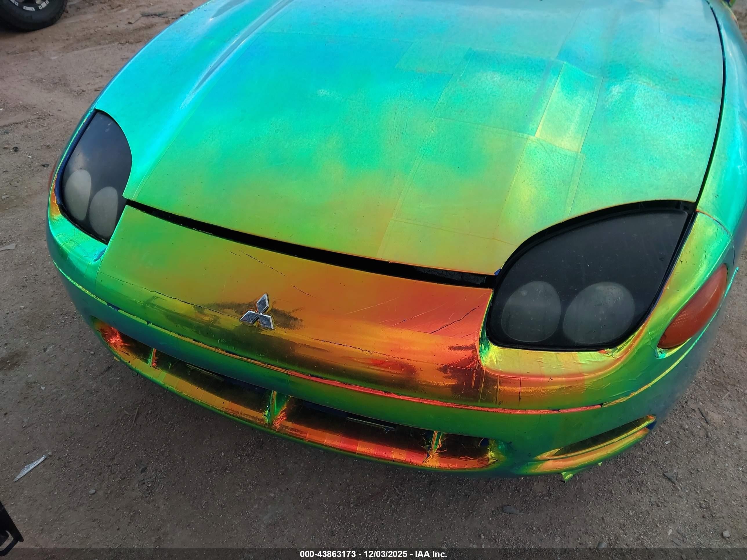 1998 Mitsubishi 3000 Gt   Green vin: JA3AM44H3WY003046