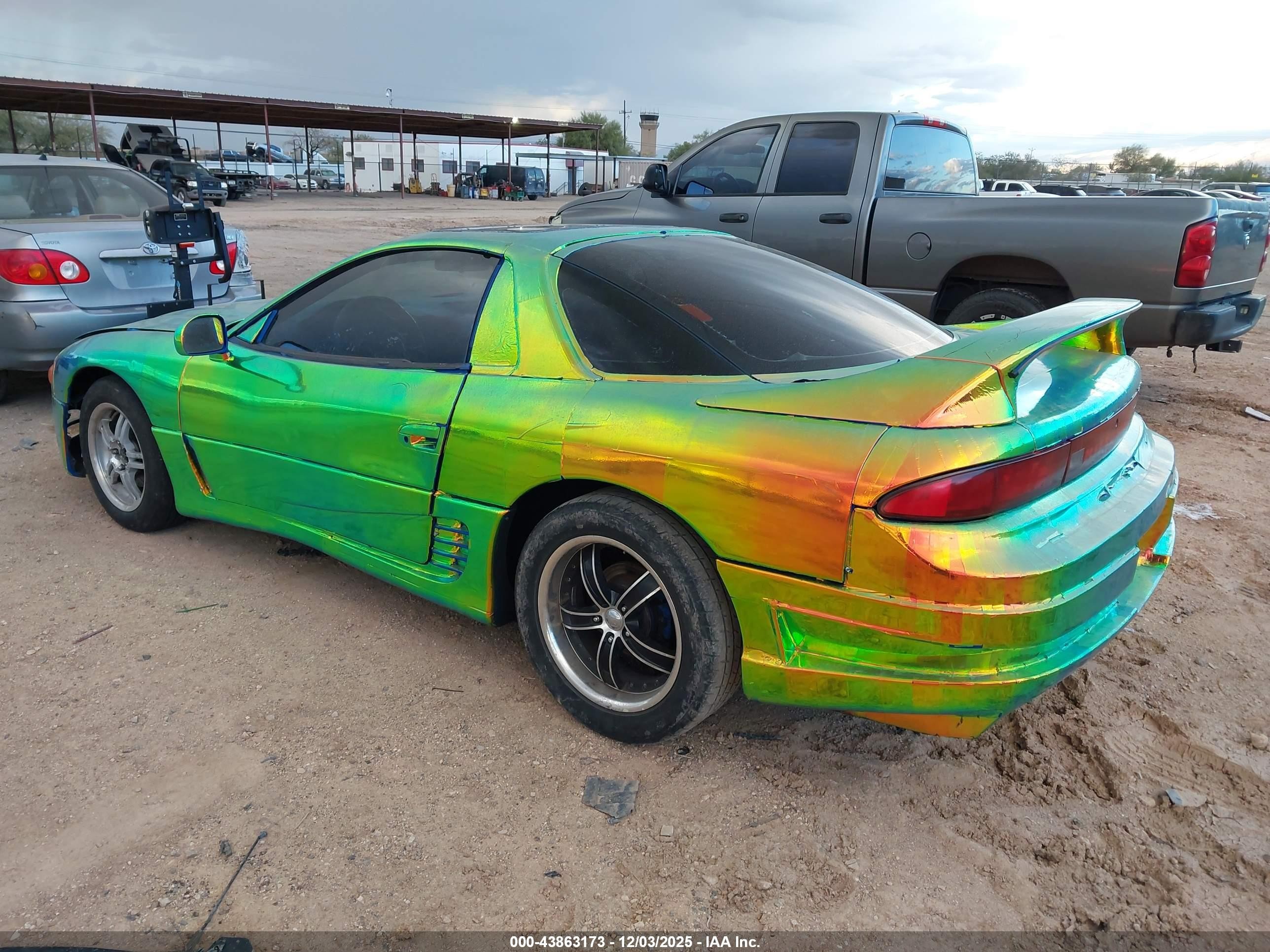 1998 Mitsubishi 3000 Gt   Green vin: JA3AM44H3WY003046