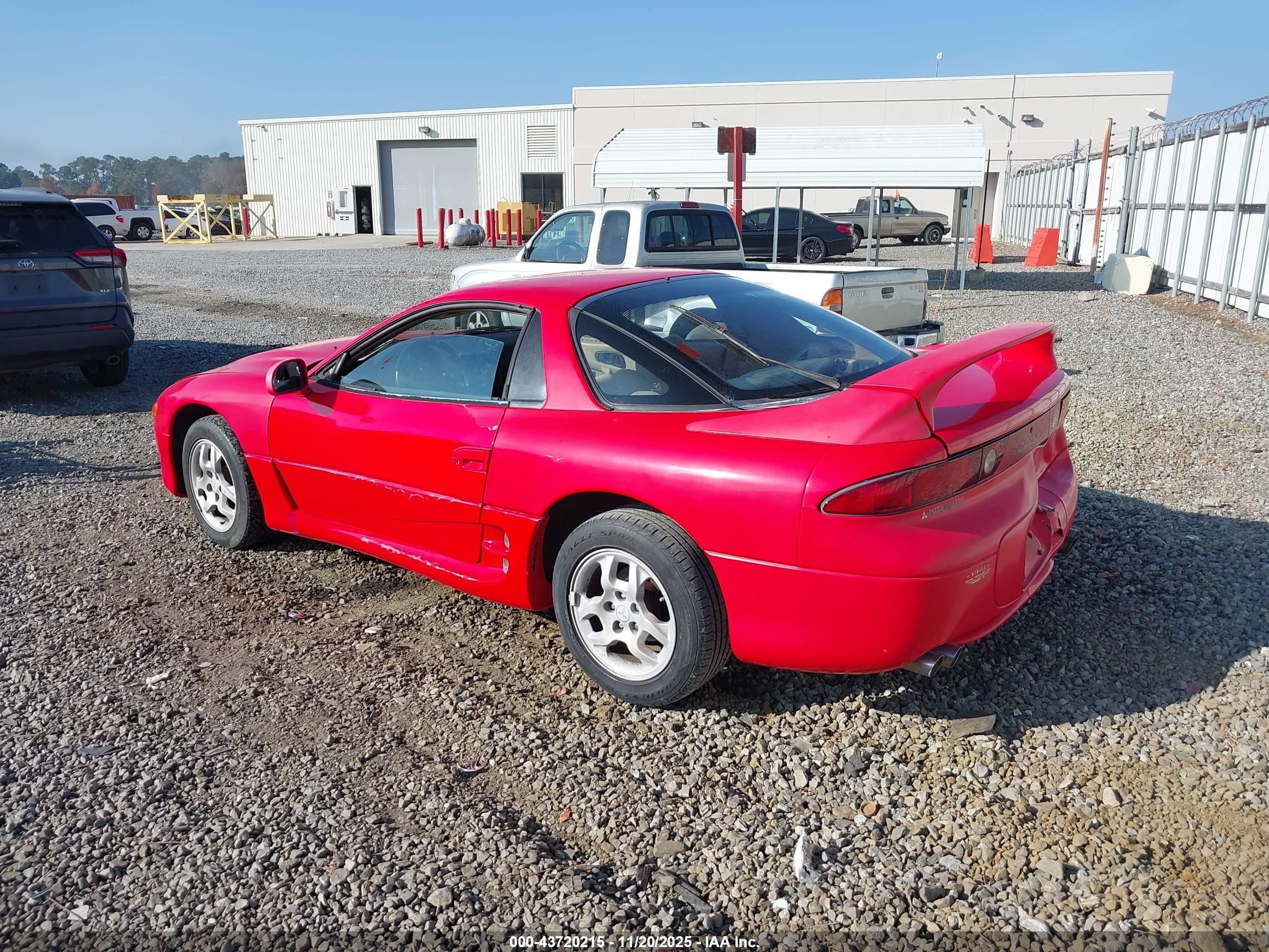 1998 Mitsubishi 3000 Gt   Red vin: JA3AM44H4WY001533