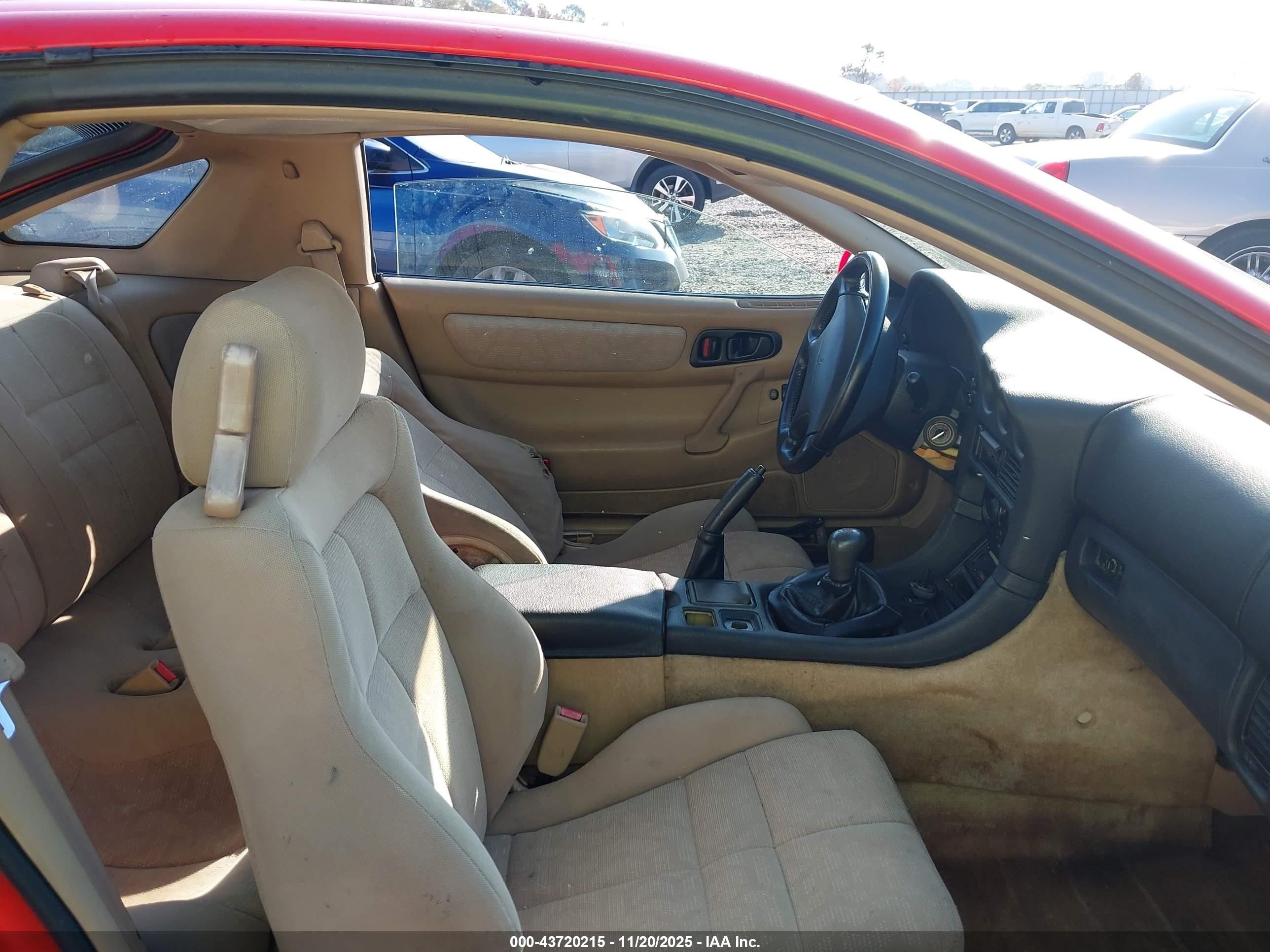1998 Mitsubishi 3000 Gt   Red vin: JA3AM44H4WY001533