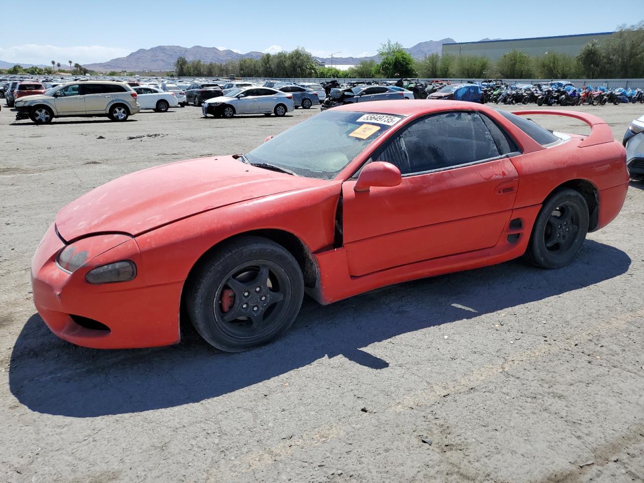 1998 Mitsubishi 3000 Gt  Orange vin: JA3AM44H5WY002366