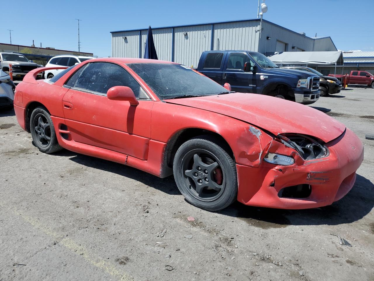 1998 Mitsubishi 3000 Gt  Orange vin: JA3AM44H5WY002366