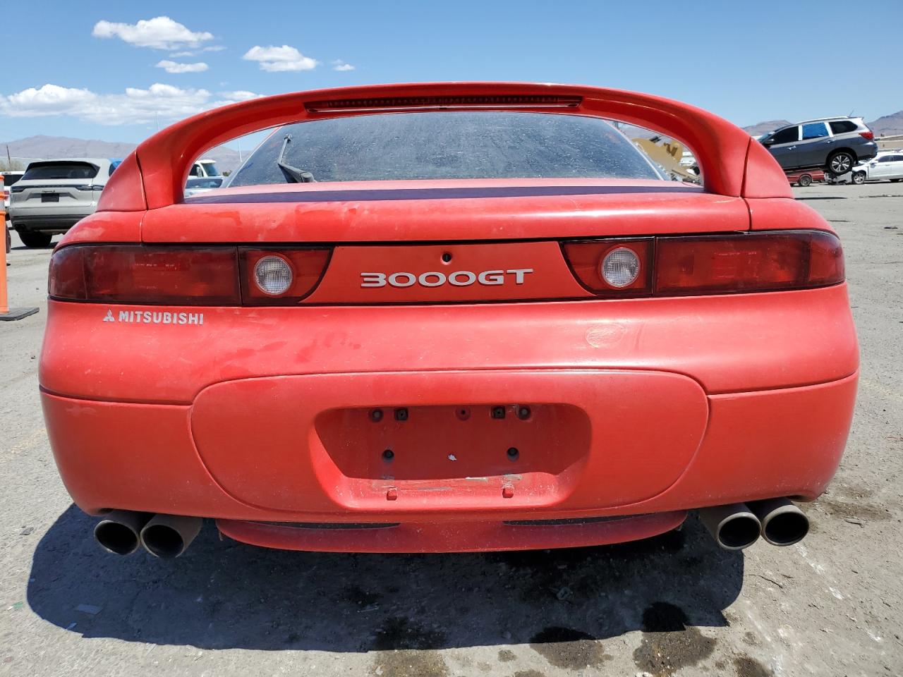 1998 Mitsubishi 3000 Gt  Orange vin: JA3AM44H5WY002366