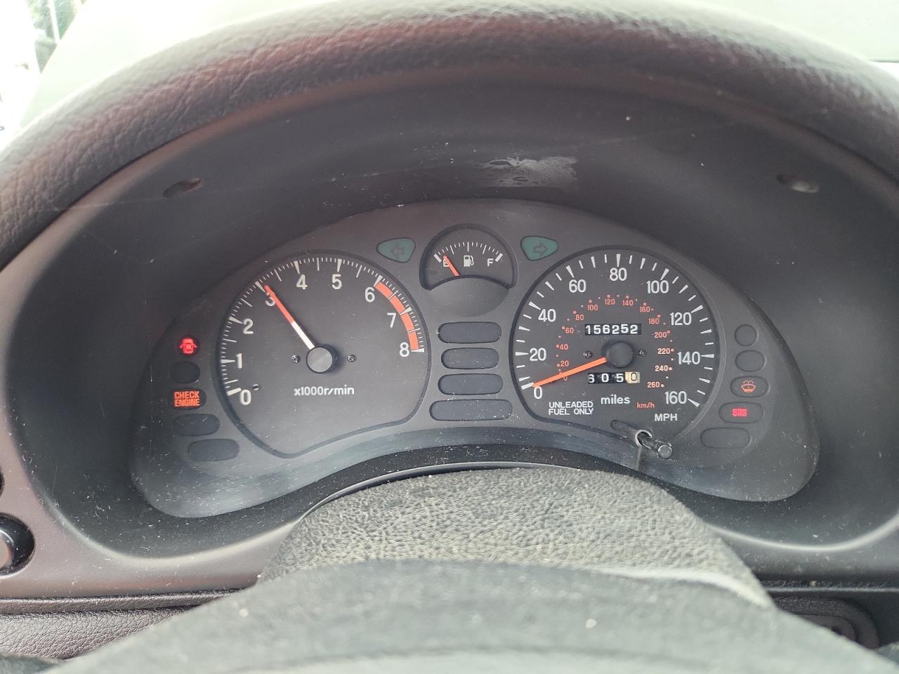 1997 Mitsubishi 3000 Gt    Black vin: JA3AM44H8VY001890