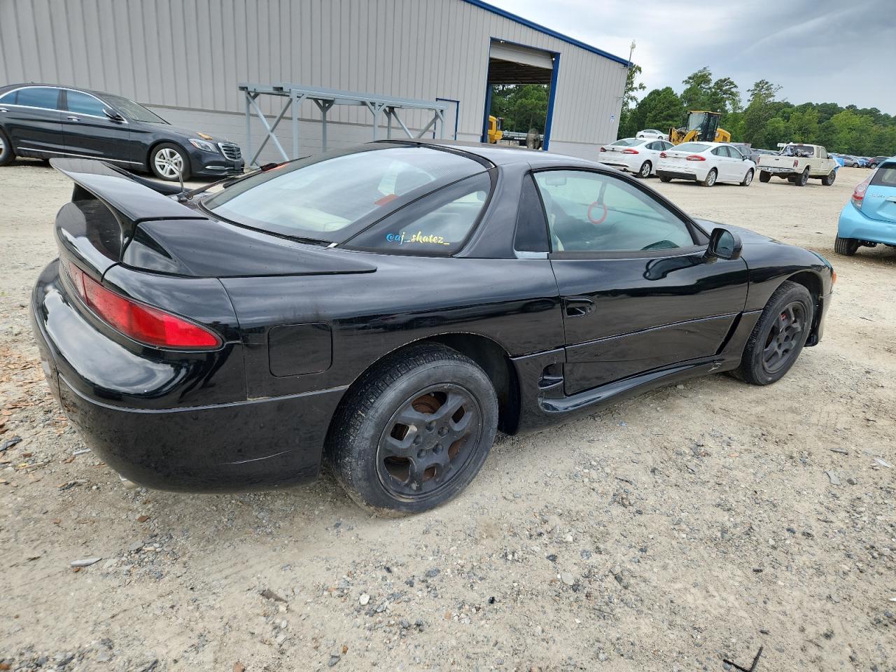 1997 Mitsubishi 3000 Gt    Black vin: JA3AM44H8VY001890