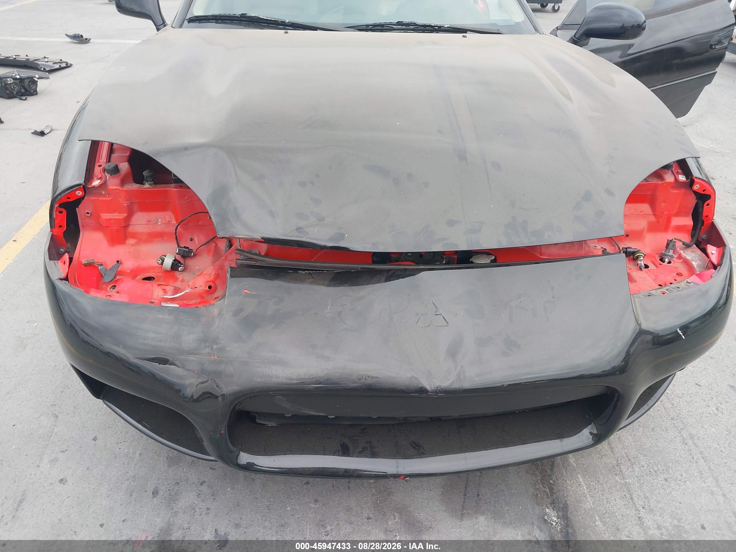 1998 Mitsubishi 3000 Gt   Black vin: JA3AM44H8WY004287