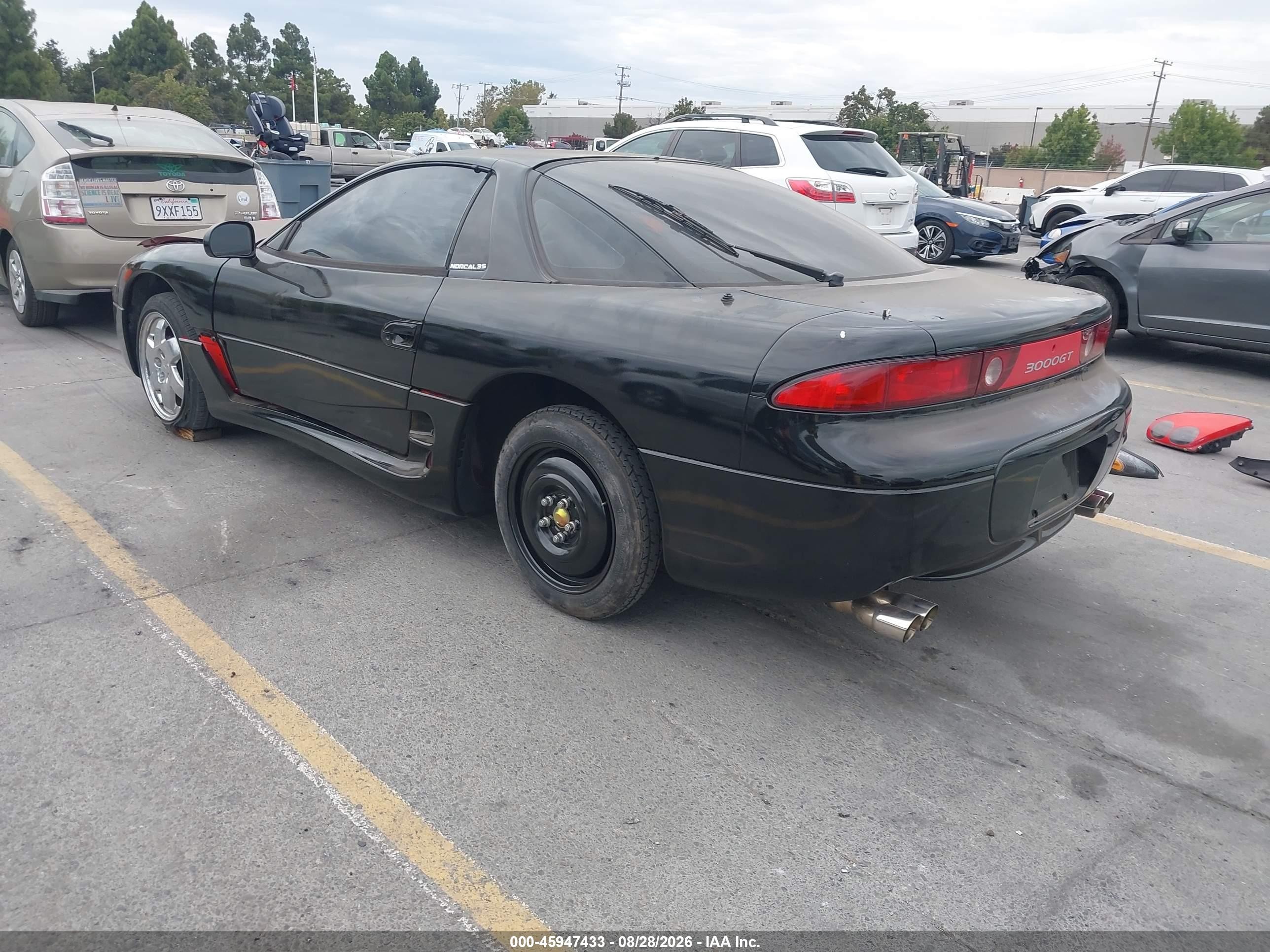 1998 Mitsubishi 3000 Gt   Black vin: JA3AM44H8WY004287
