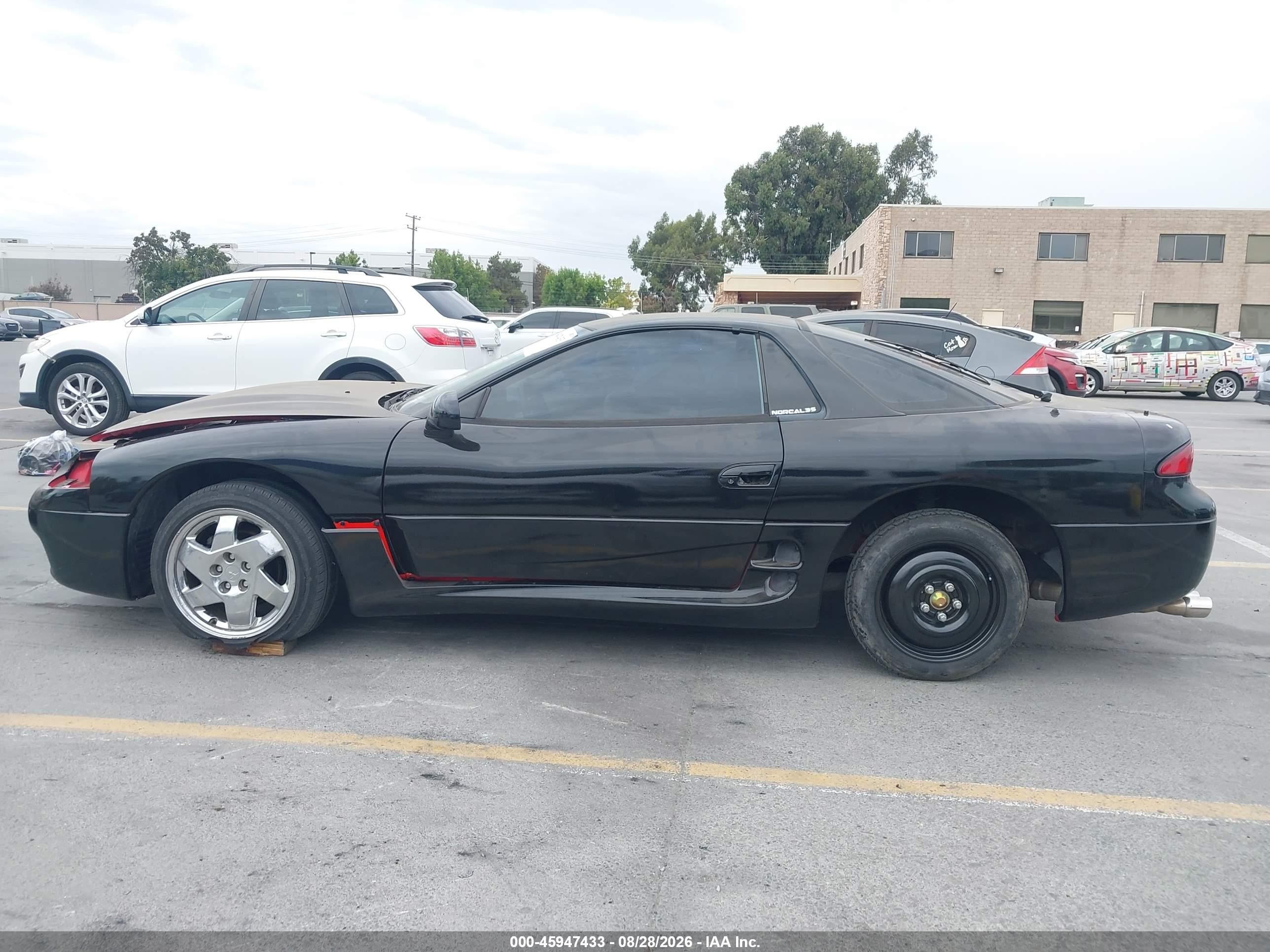 1998 Mitsubishi 3000 Gt   Black vin: JA3AM44H8WY004287