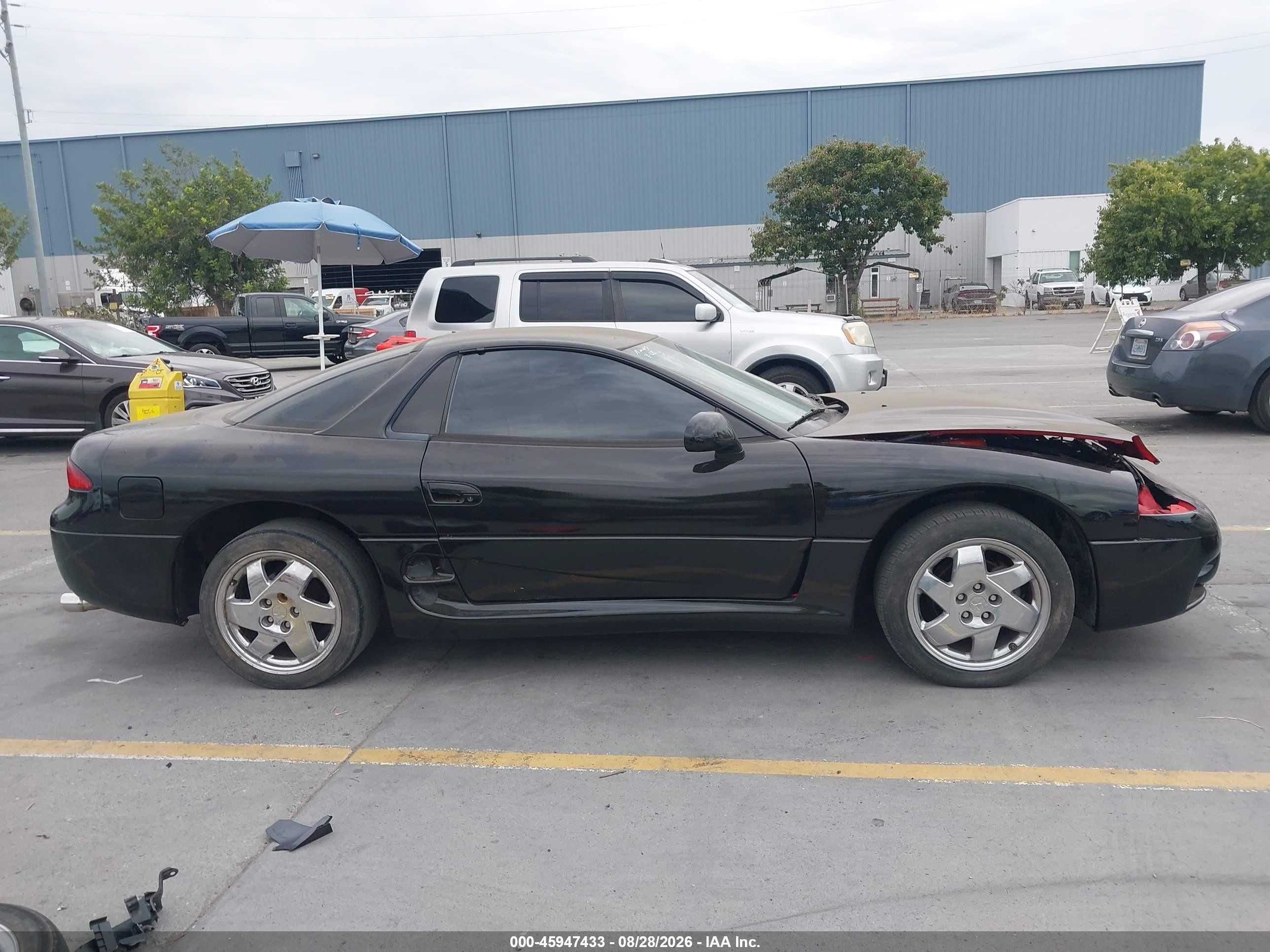 1998 Mitsubishi 3000 Gt   Black vin: JA3AM44H8WY004287