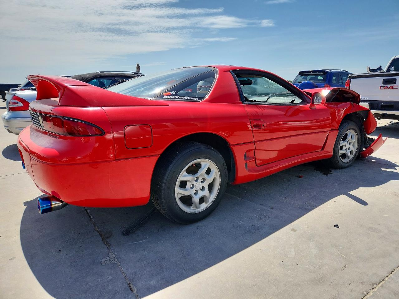 1999 Mitsubishi 3000 Gt Red vin: JA3AM44HXXY002204