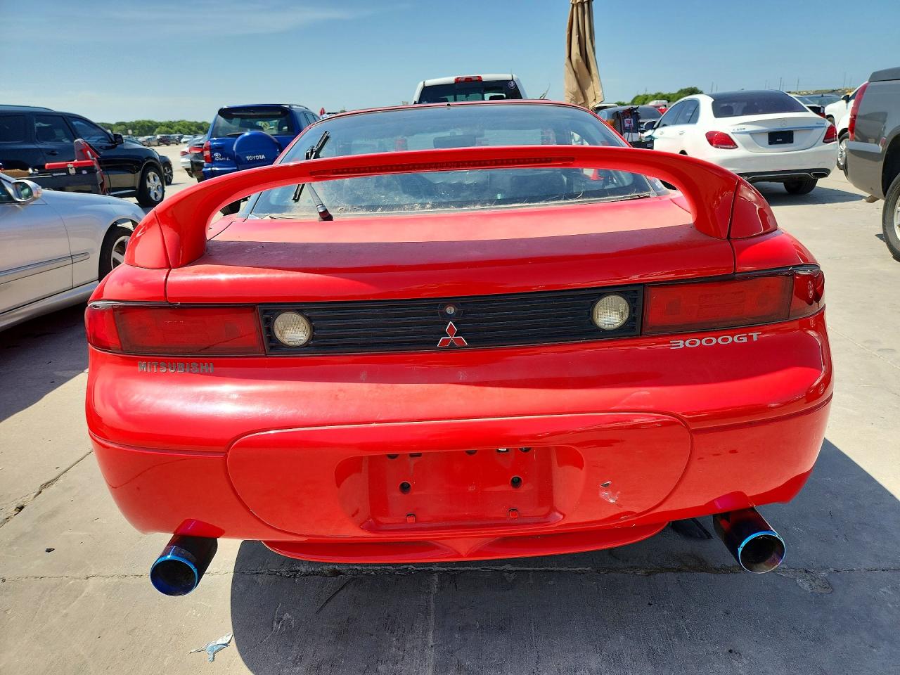 1999 Mitsubishi 3000 Gt Red vin: JA3AM44HXXY002204