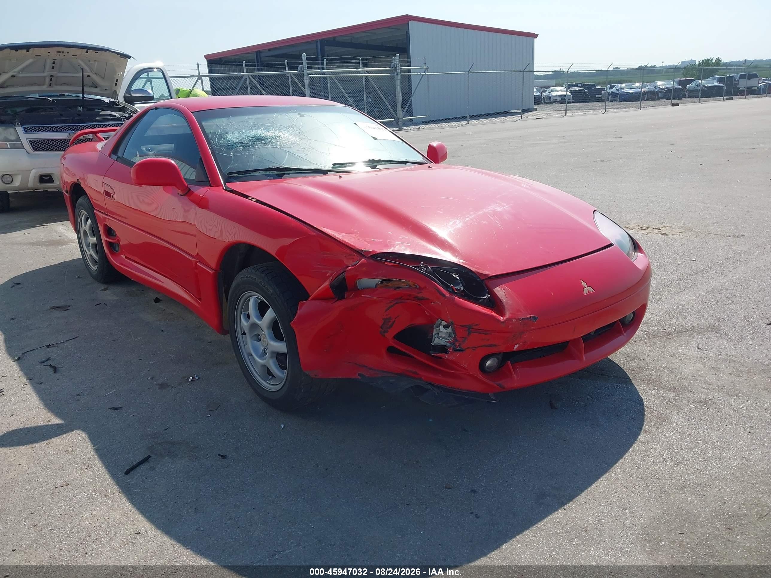 1994 Mitsubishi 3000 Gt Red vin: JA3AM54J0RY028080