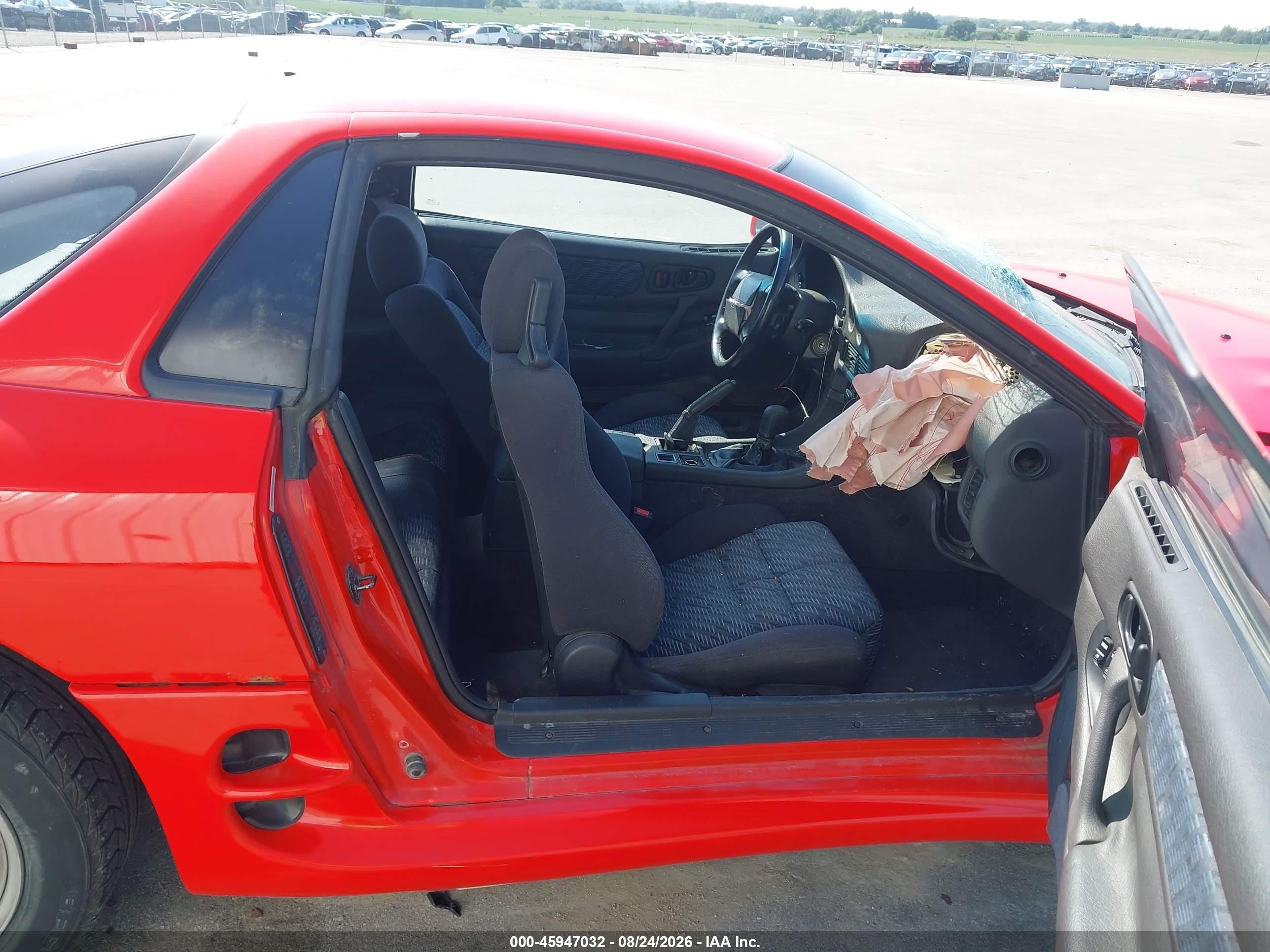 1994 Mitsubishi 3000 Gt Red vin: JA3AM54J0RY028080