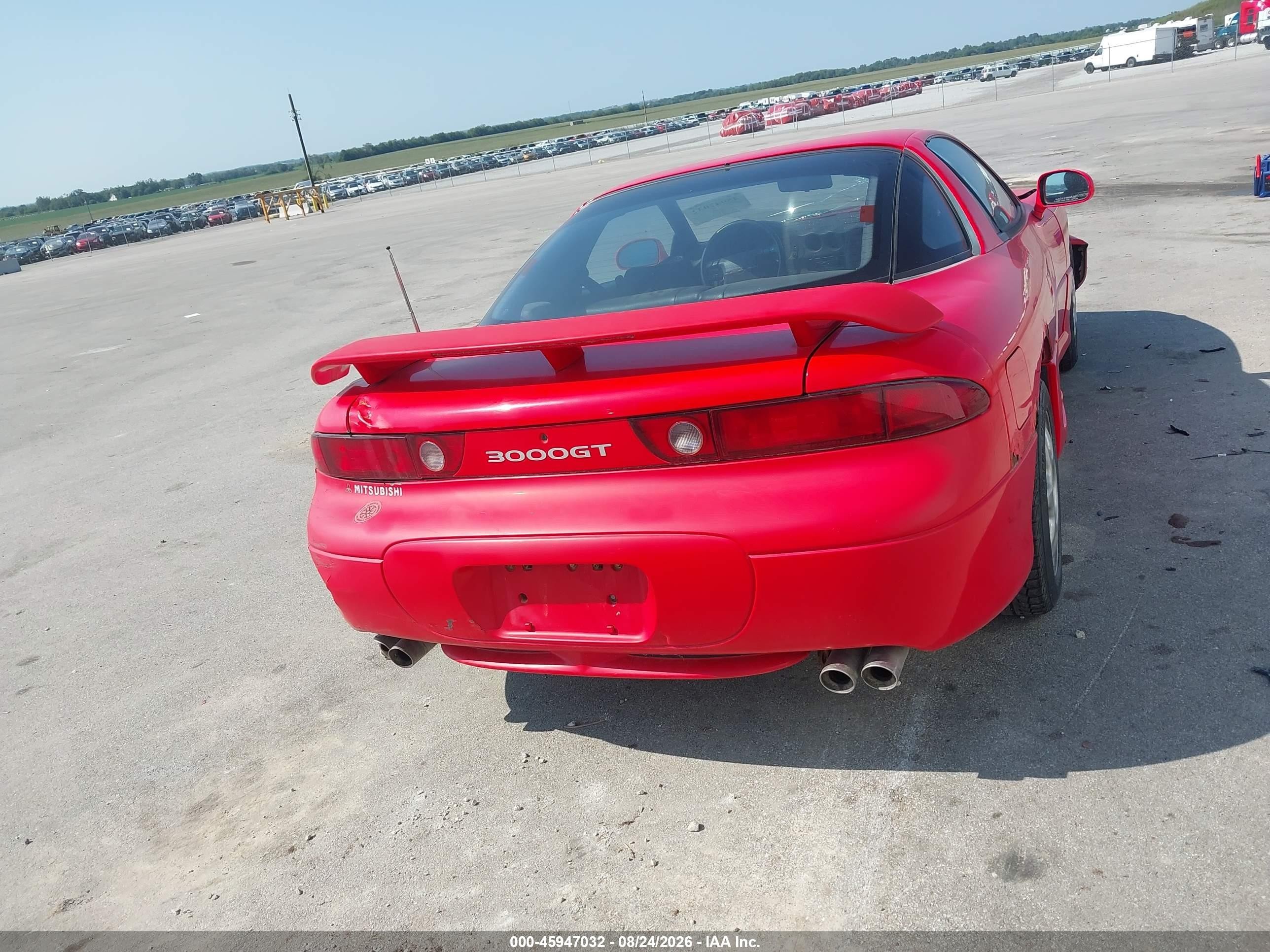 1994 Mitsubishi 3000 Gt Red vin: JA3AM54J0RY028080