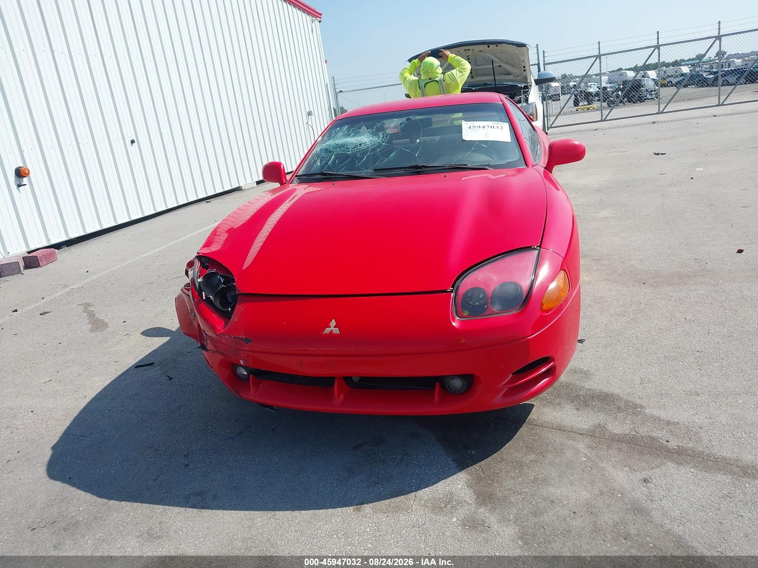 1994 Mitsubishi 3000 Gt Red vin: JA3AM54J0RY028080