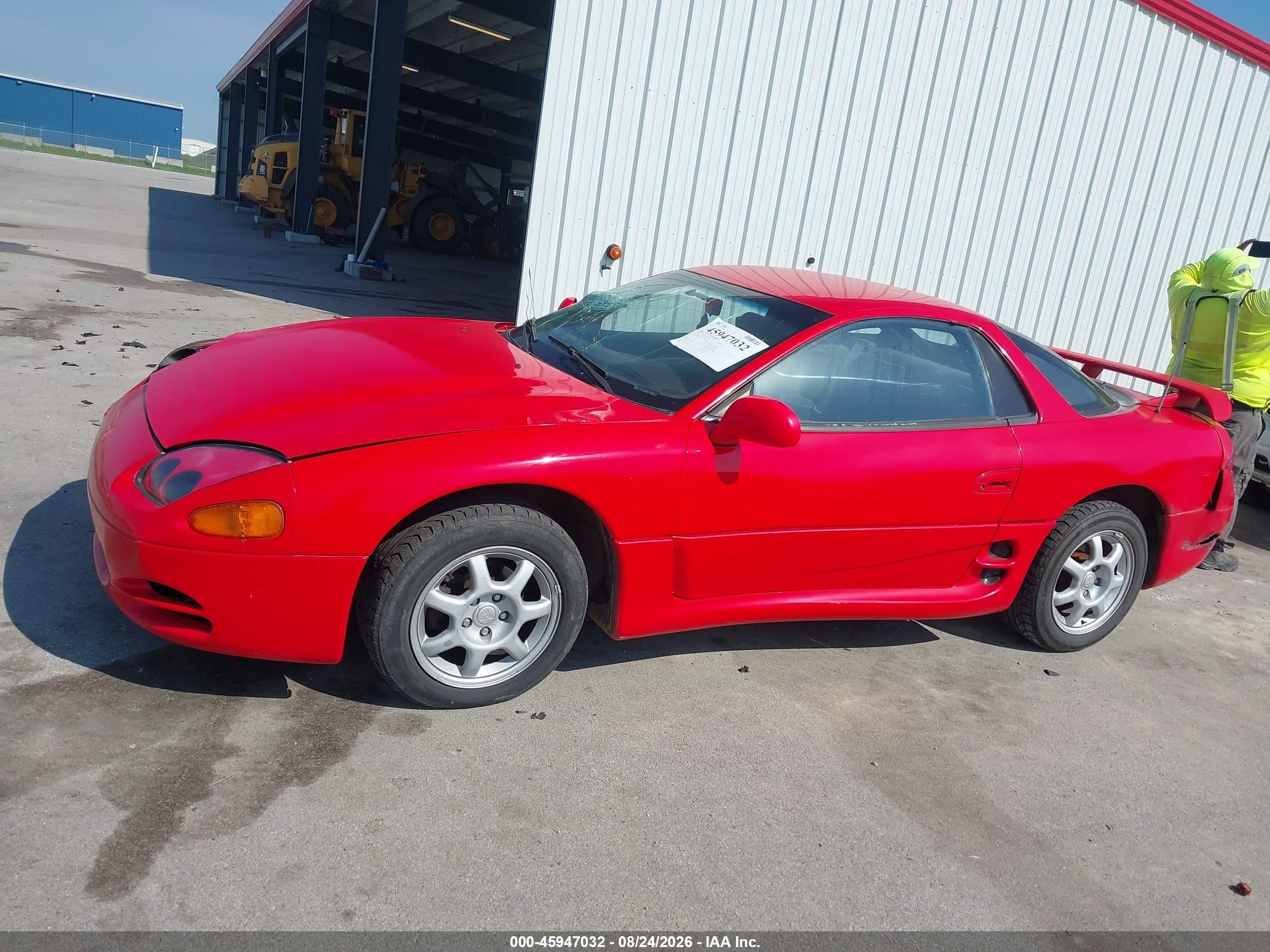 1994 Mitsubishi 3000 Gt Red vin: JA3AM54J0RY028080