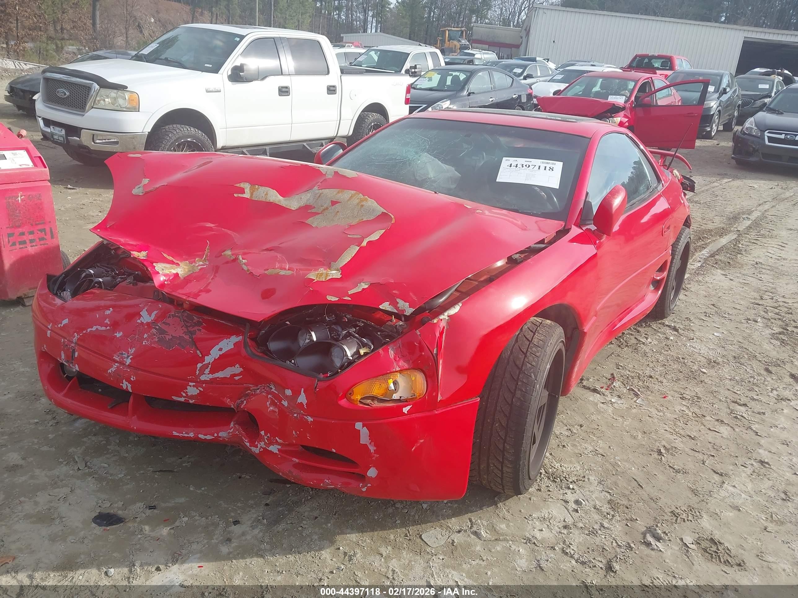 1994 Mitsubishi 3000 Gt   Red vin: JA3AM54J0RY033554
