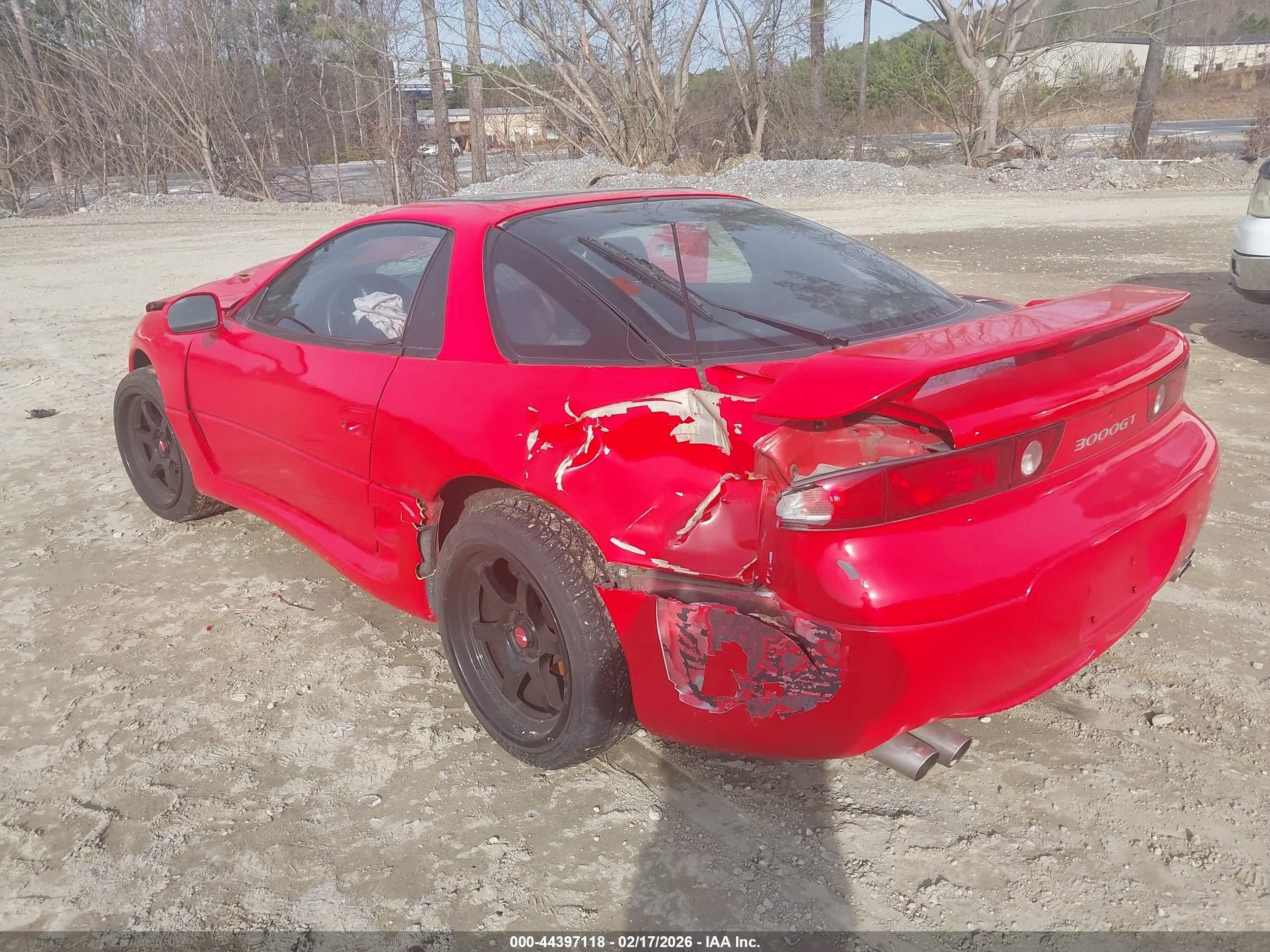 1994 Mitsubishi 3000 Gt   Red vin: JA3AM54J0RY033554