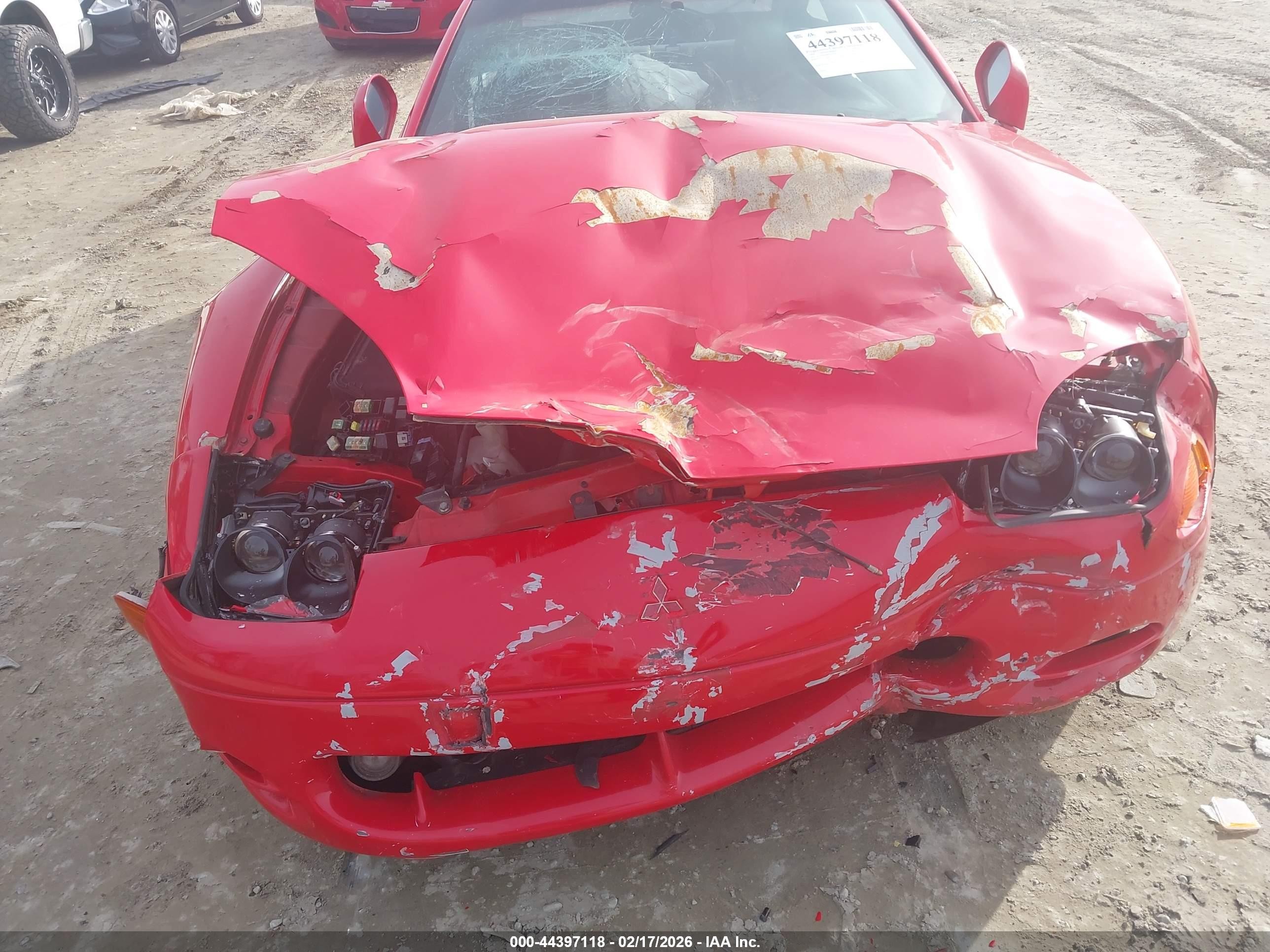 1994 Mitsubishi 3000 Gt   Red vin: JA3AM54J0RY033554