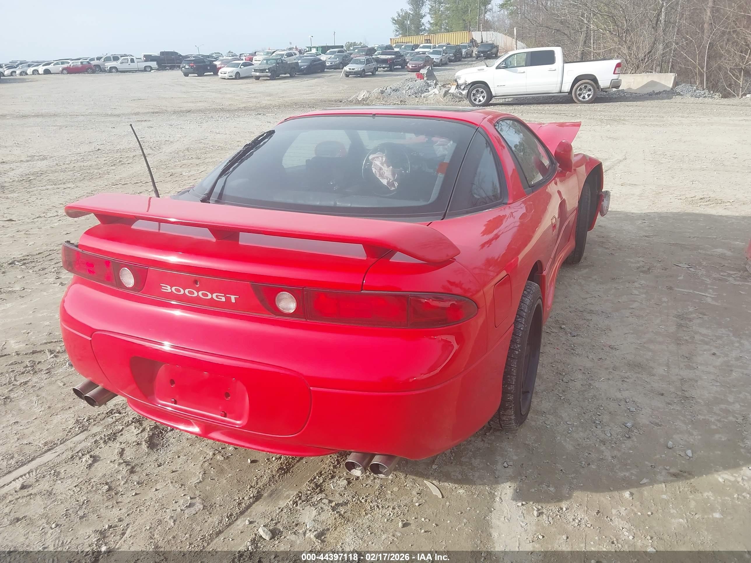 1994 Mitsubishi 3000 Gt   Red vin: JA3AM54J0RY033554