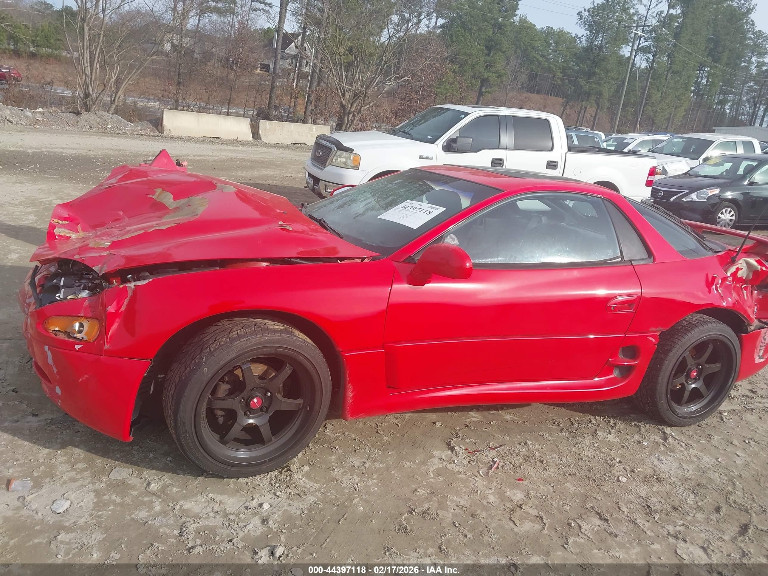 1994 Mitsubishi 3000 Gt   Red vin: JA3AM54J0RY033554