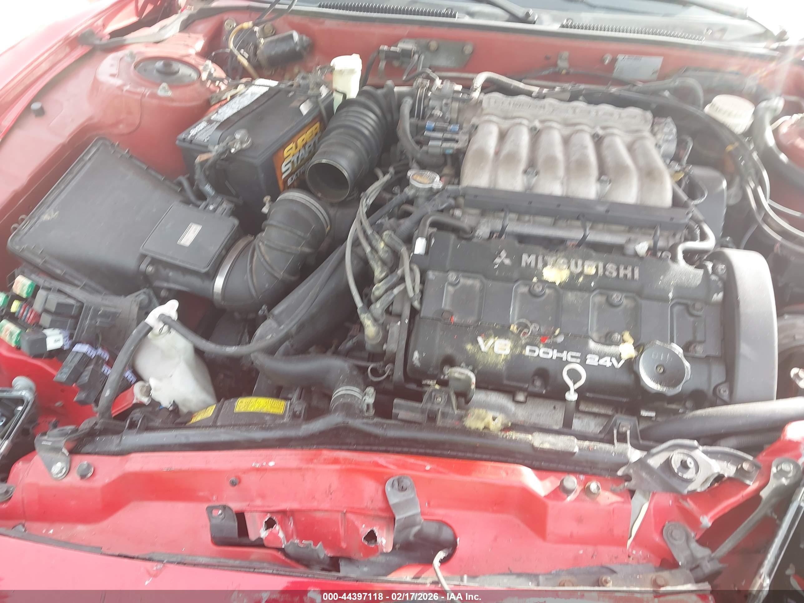 1994 Mitsubishi 3000 Gt   Red vin: JA3AM54J0RY033554