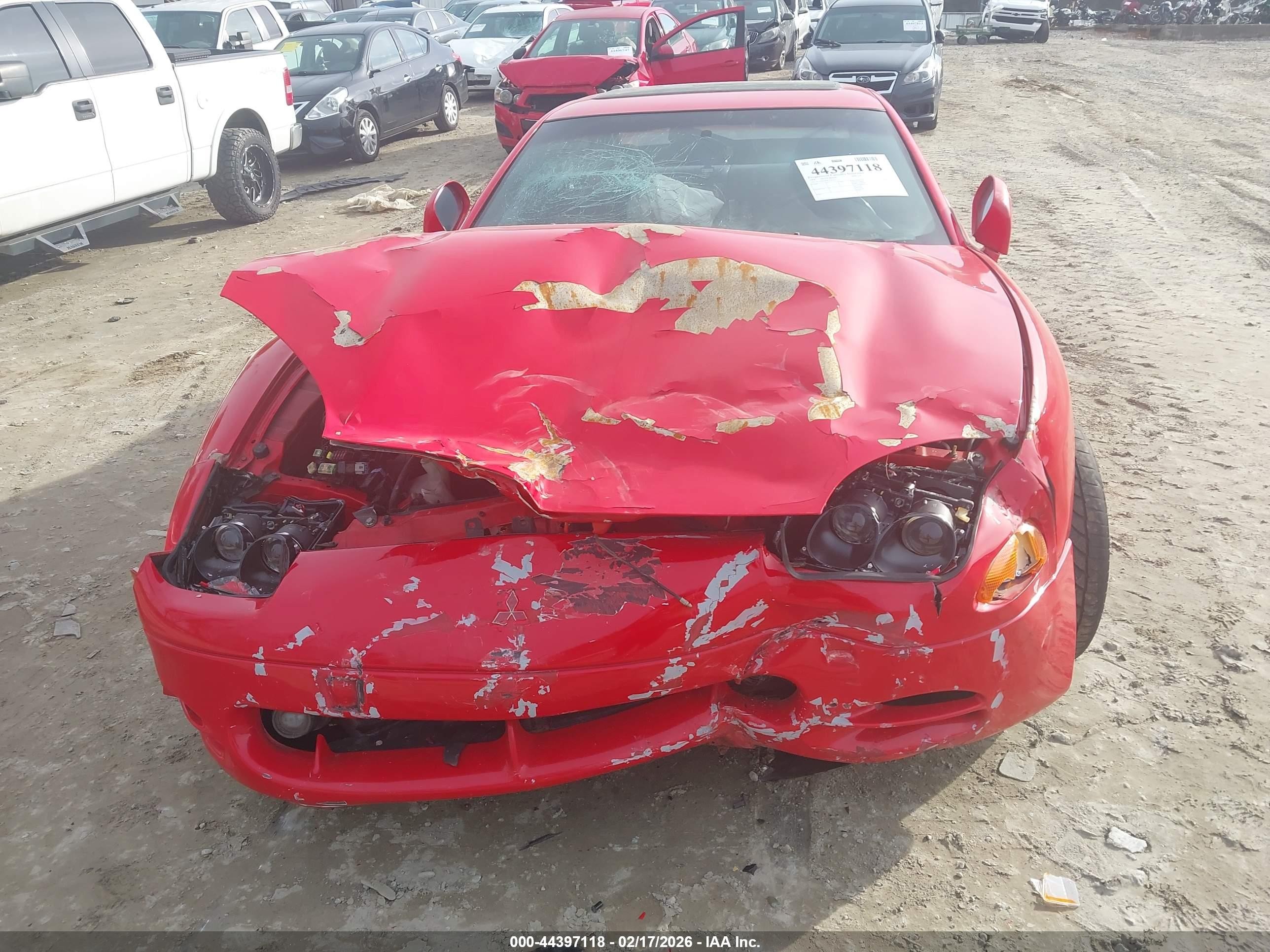 1994 Mitsubishi 3000 Gt   Red vin: JA3AM54J0RY033554