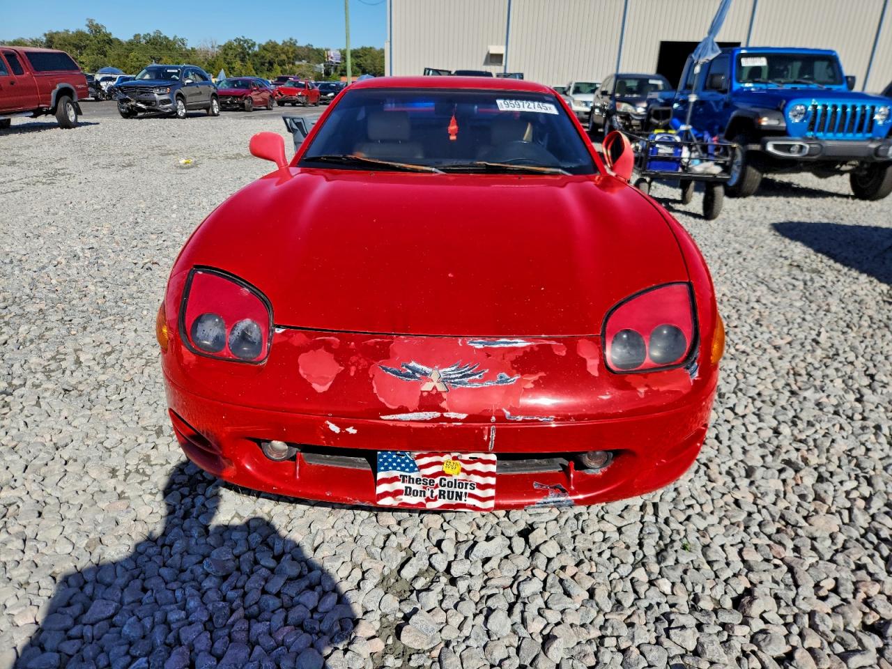 1994 Mitsubishi 3000 Gt Red vin: JA3AM54J1RY013555