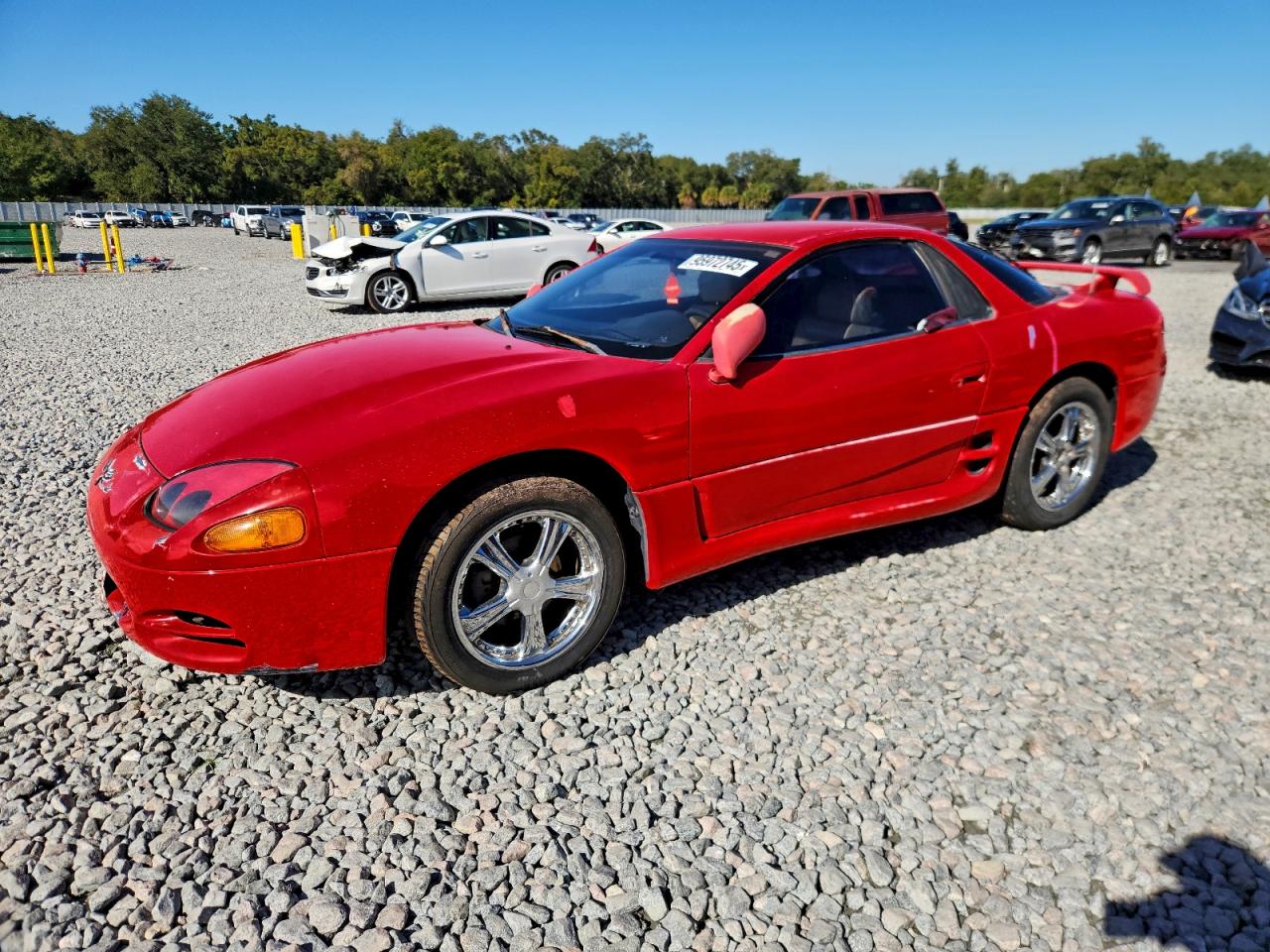 1994 Mitsubishi 3000 Gt Red vin: JA3AM54J1RY013555