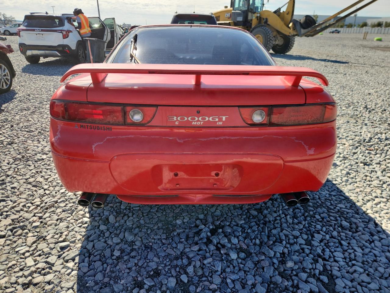 1994 Mitsubishi 3000 Gt Red vin: JA3AM54J1RY013555