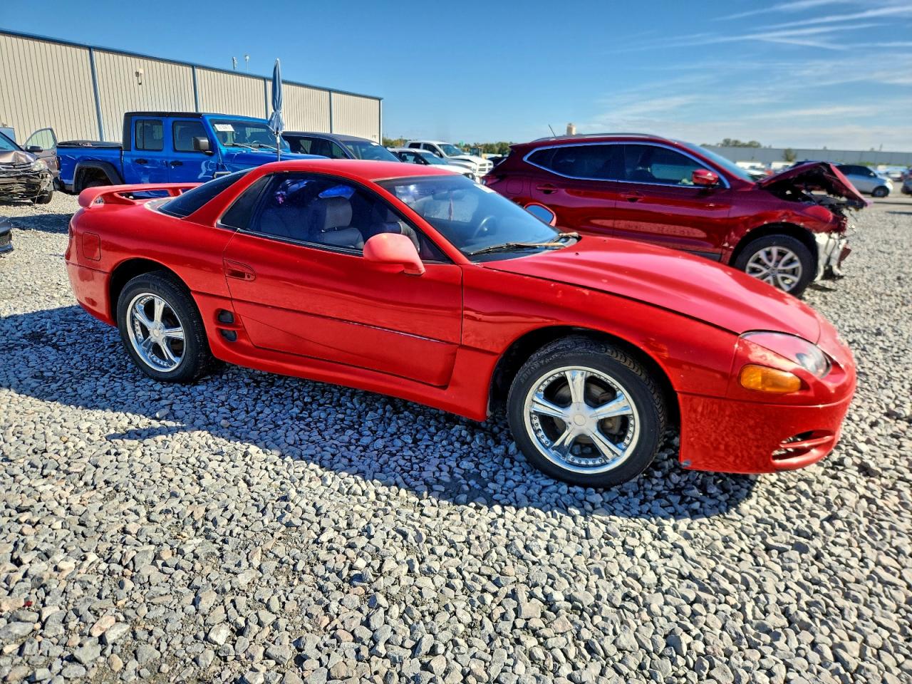 1994 Mitsubishi 3000 Gt Red vin: JA3AM54J1RY013555