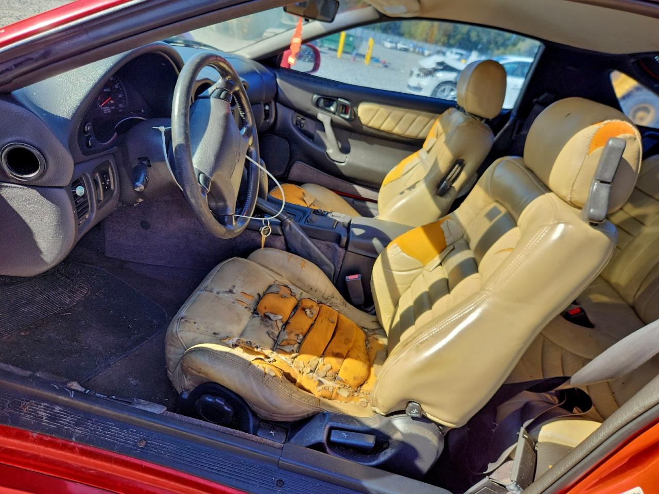 1994 Mitsubishi 3000 Gt Red vin: JA3AM54J1RY013555