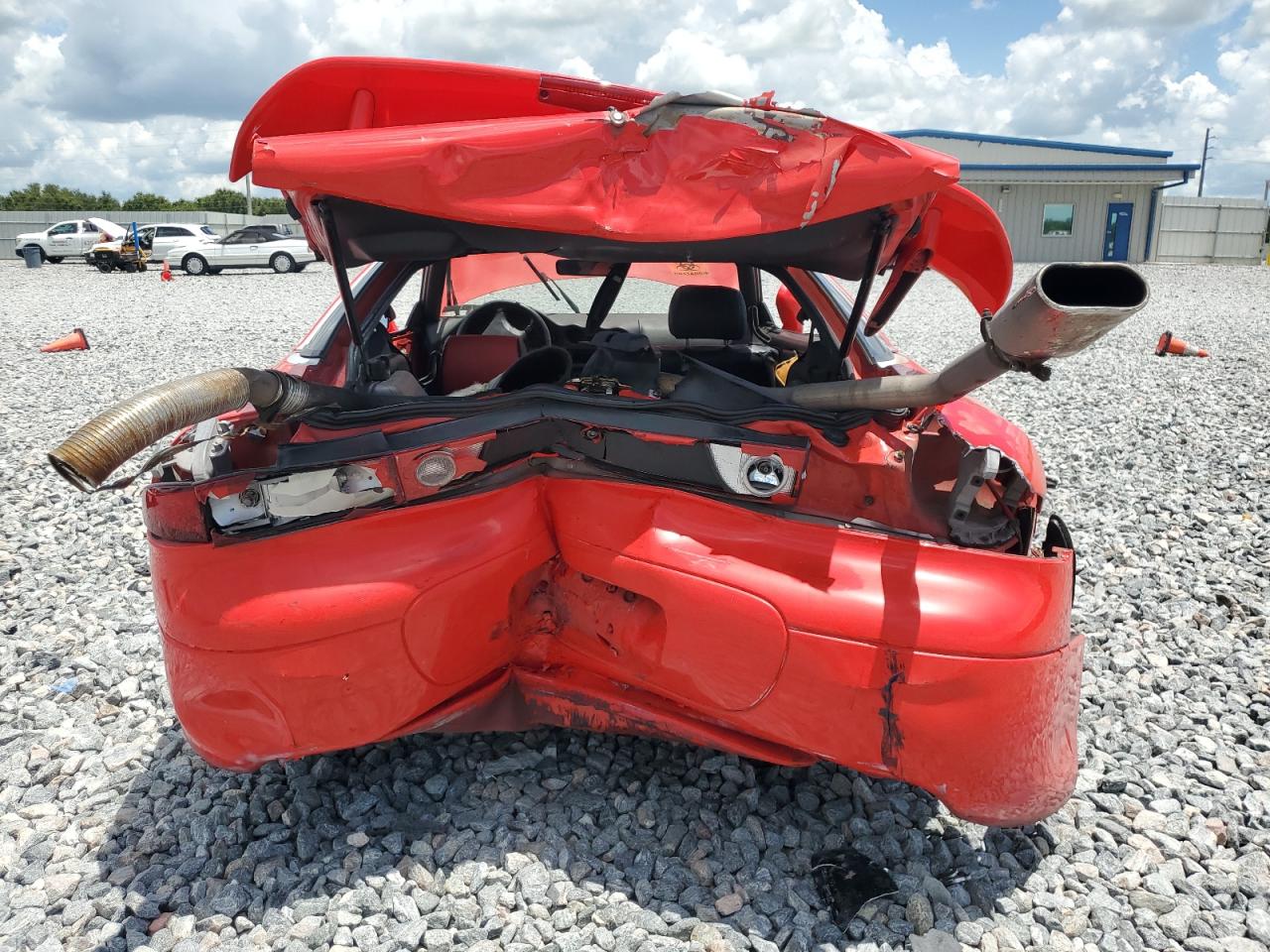 1994 Mitsubishi 3000 Gt Red vin: JA3AM54J1RY027441