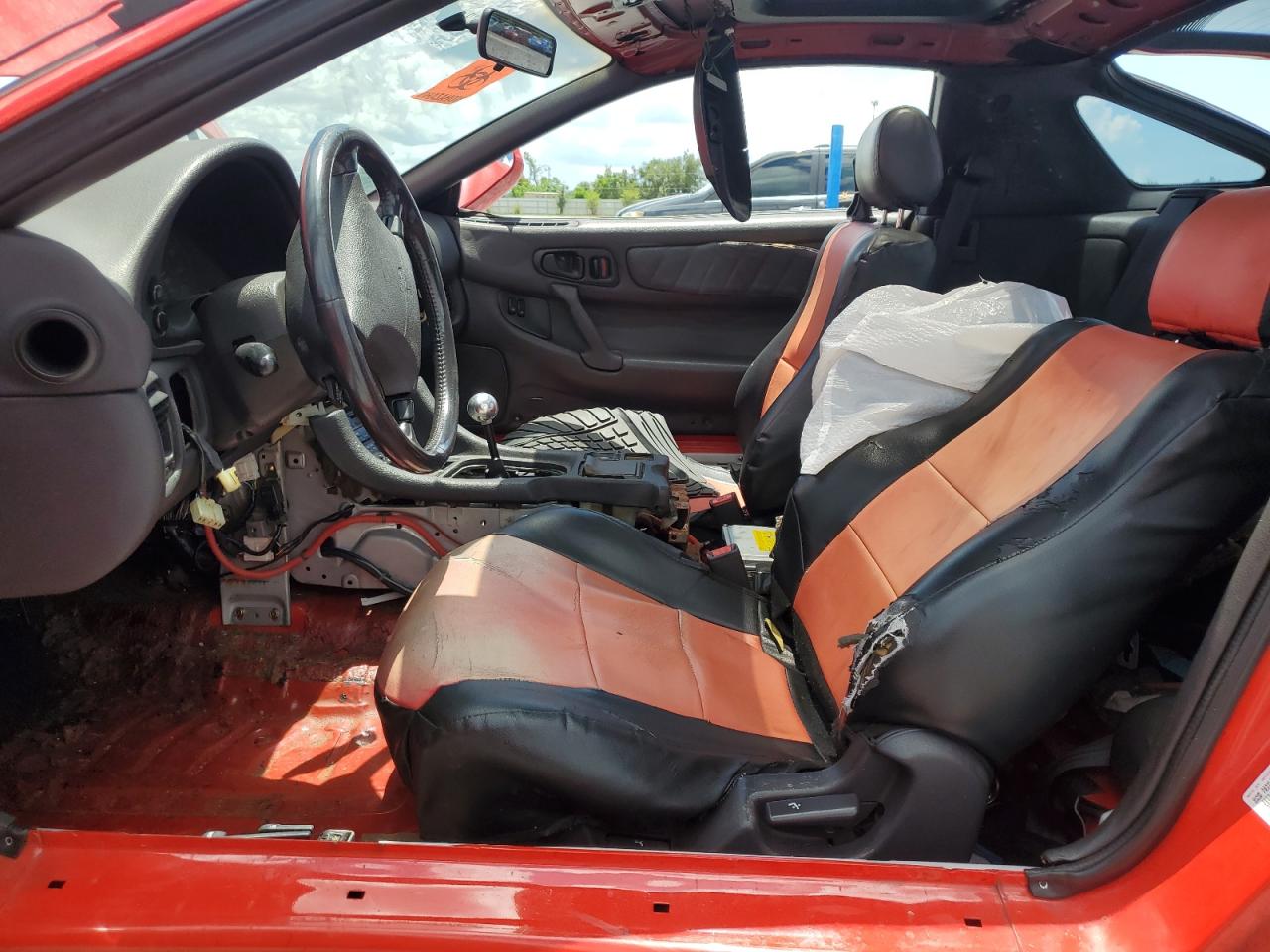 1994 Mitsubishi 3000 Gt Red vin: JA3AM54J1RY027441