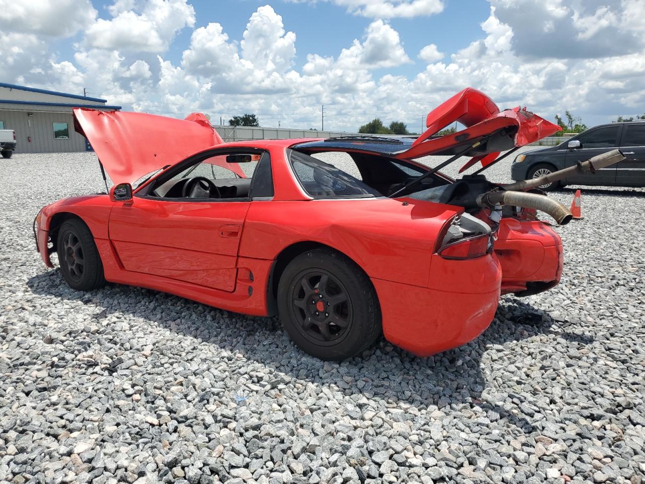 1994 Mitsubishi 3000 Gt Red vin: JA3AM54J1RY027441